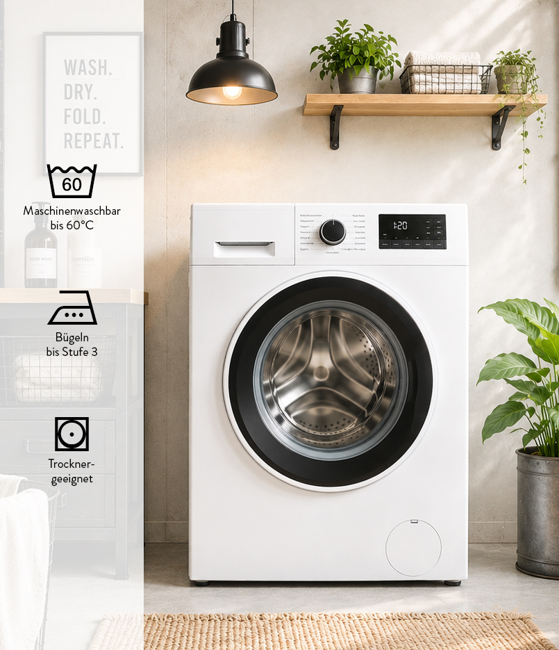 Castell Feinbiber Bettwäsche Wichtel 135x200 cm - rot