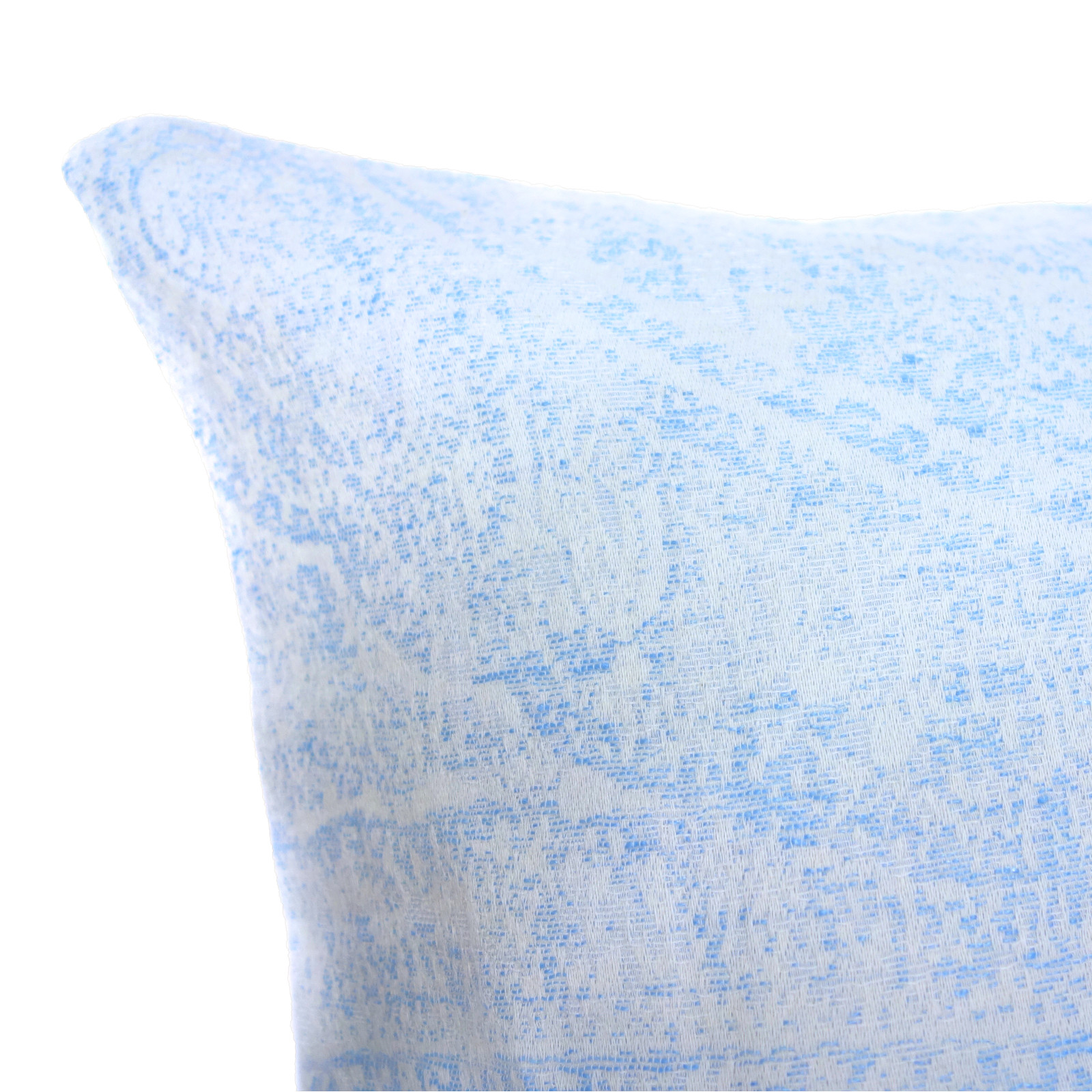 Fleuresse Jacquard Leinen-Bettwäsche Provence Prestige, himmelblau