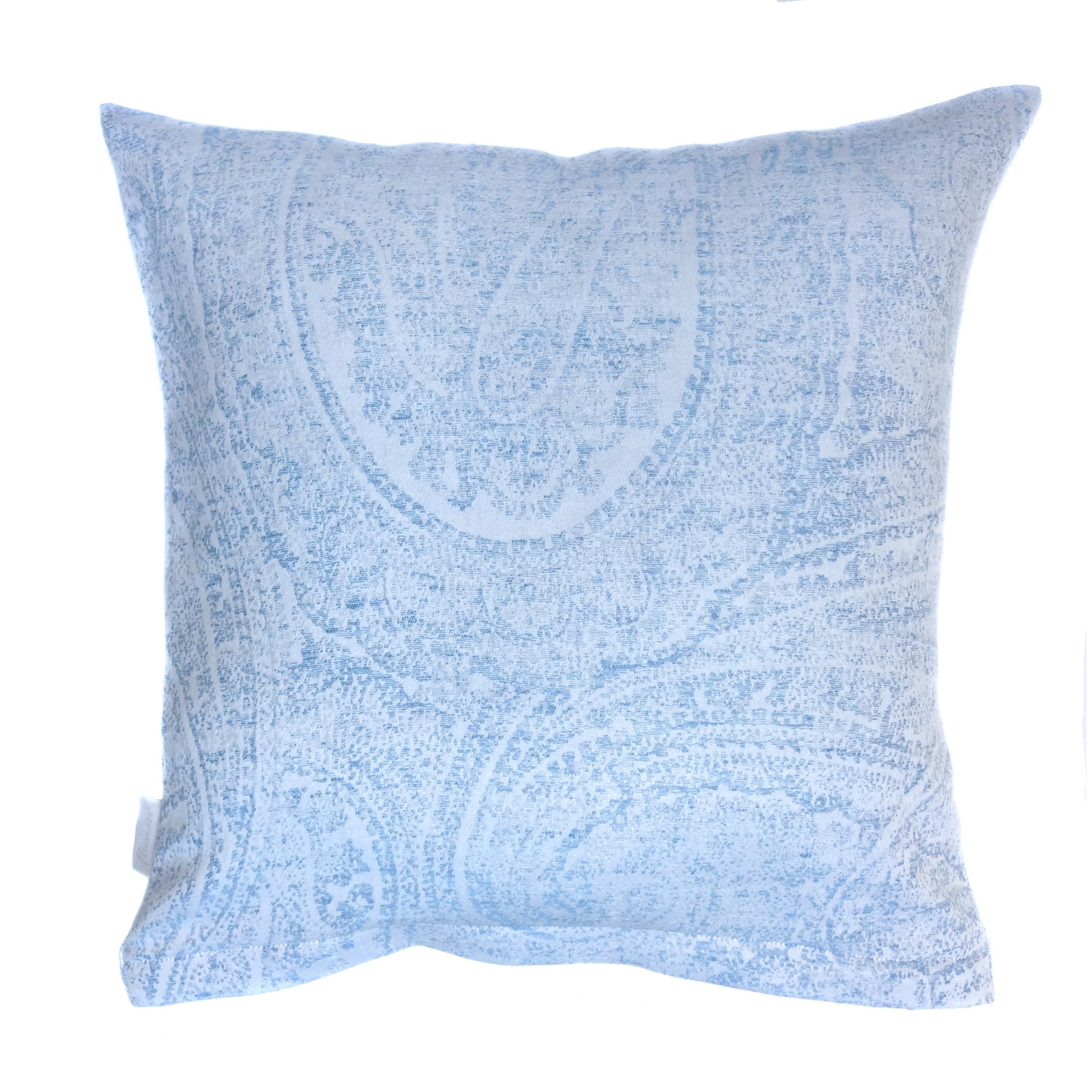 Fleuresse Jacquard Leinen-Bettwäsche Provence Prestige, himmelblau