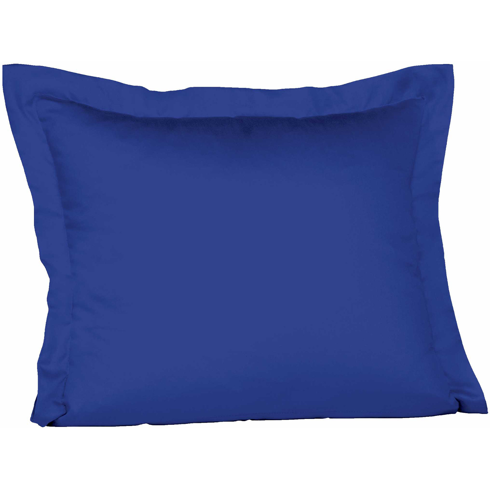 Fleuresse Mako-Satin-Kissenbezug uni colours 6012 royal Größe 35x40 cm mit Stehsaum