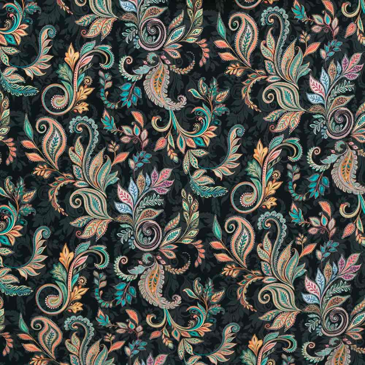 Estella Regina multicolor 155x220 cm, Mako-Satin-Bettwäsche