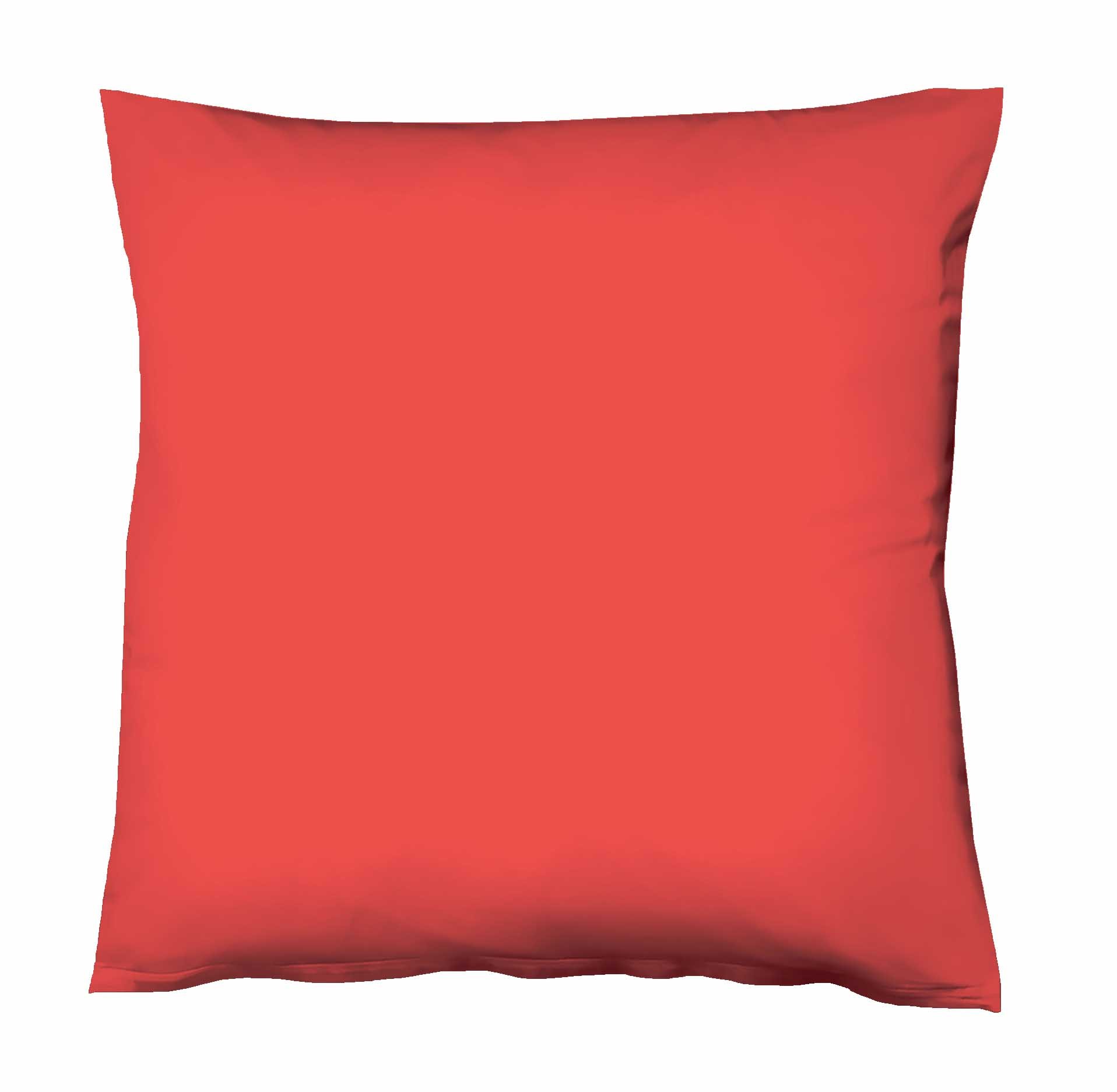 Fleuresse Mako-Satin-Bettwäsche Colours, kirsche