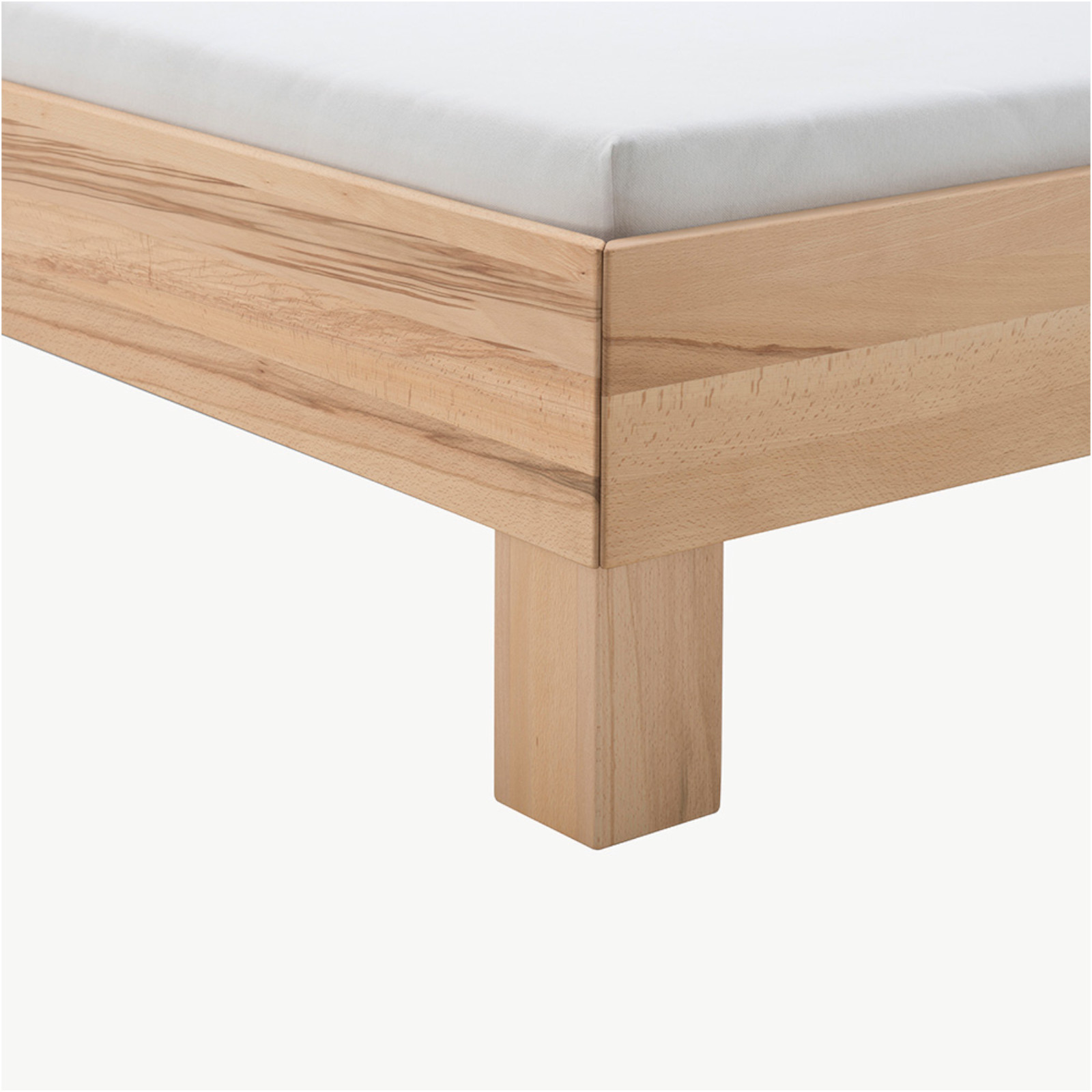 Dico Wildeiche Massivholz Bettrahmen Cloud incl. Kopfteil 333.41