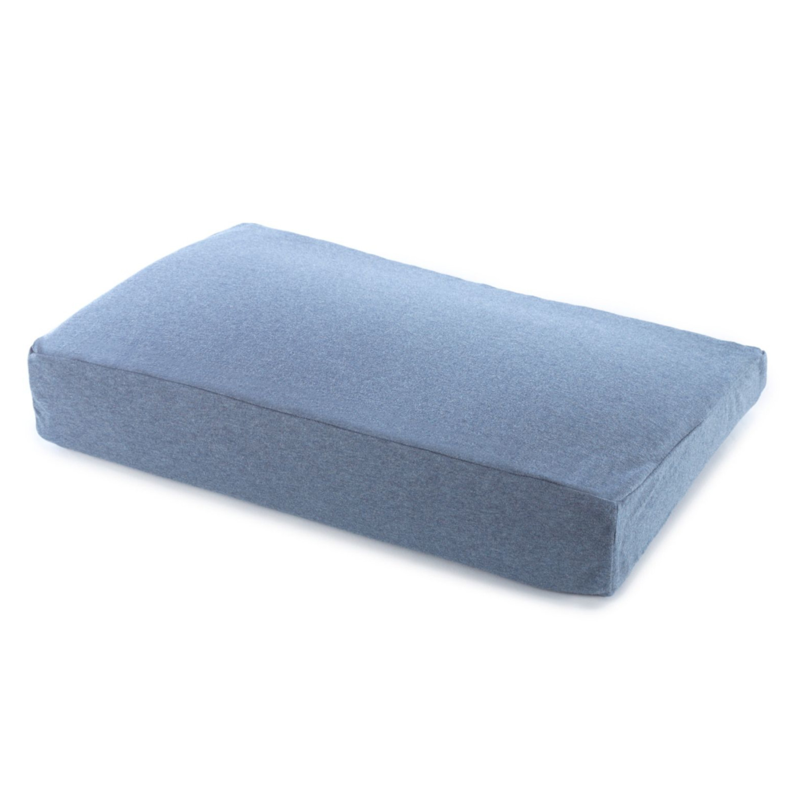 Theraline Pearlfusion Schlaf- und Nackenstützkissen 55x32x12 cm Bezug melange-blau-grau Bamboo Collection