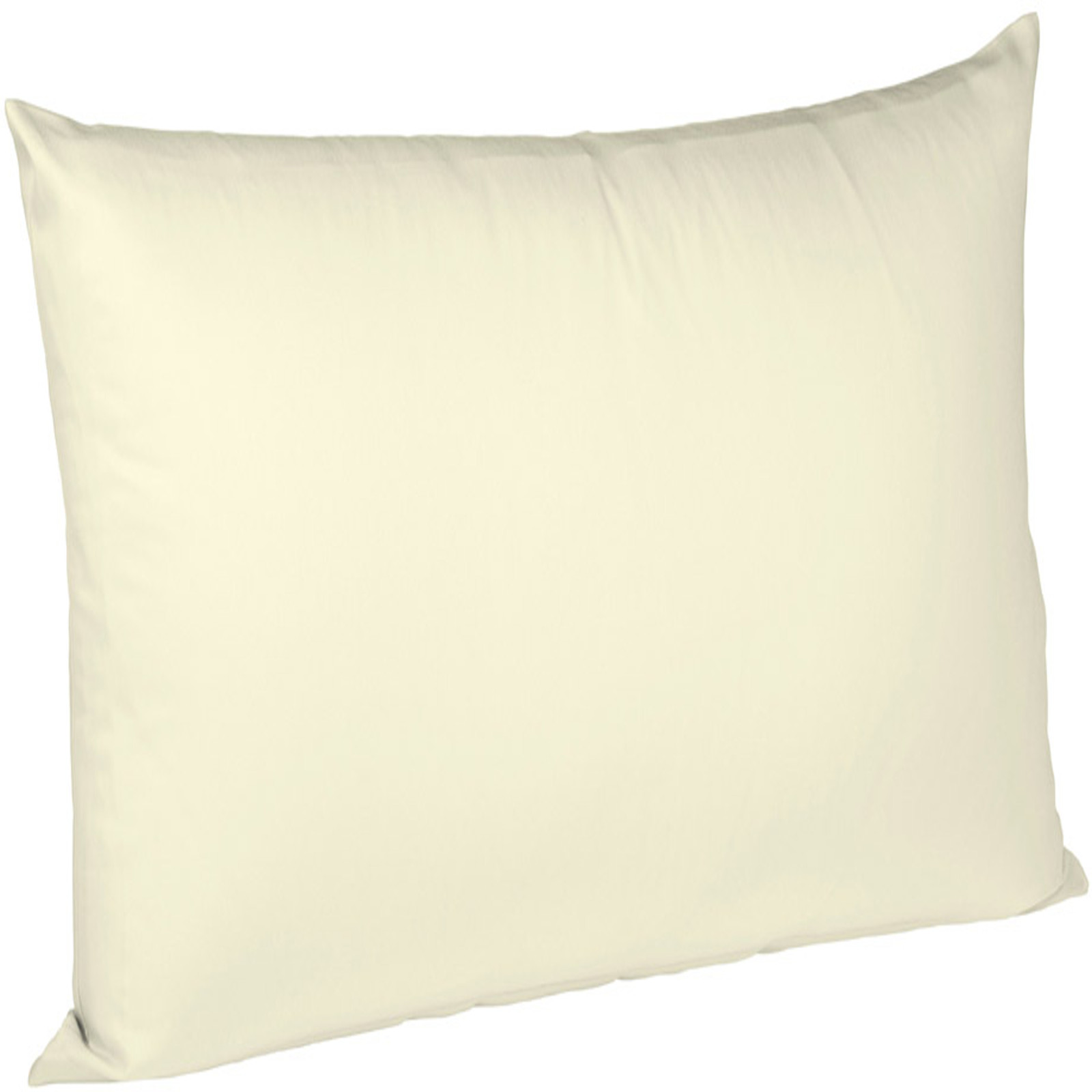 Fleuresse Interlock-Jersey-Kissenbezug uni colours,  Farbe creme 2610, Größe 40x40 cm,