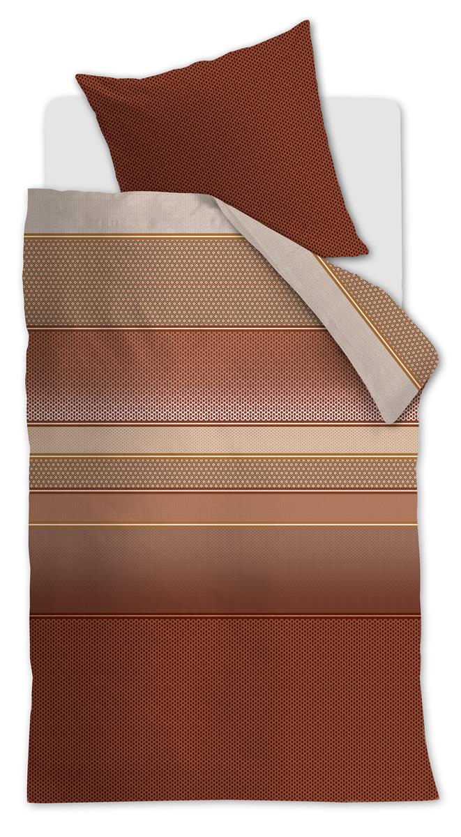 Beddinghouse Bettwäsche Romeo Terra 155 x 220 cm