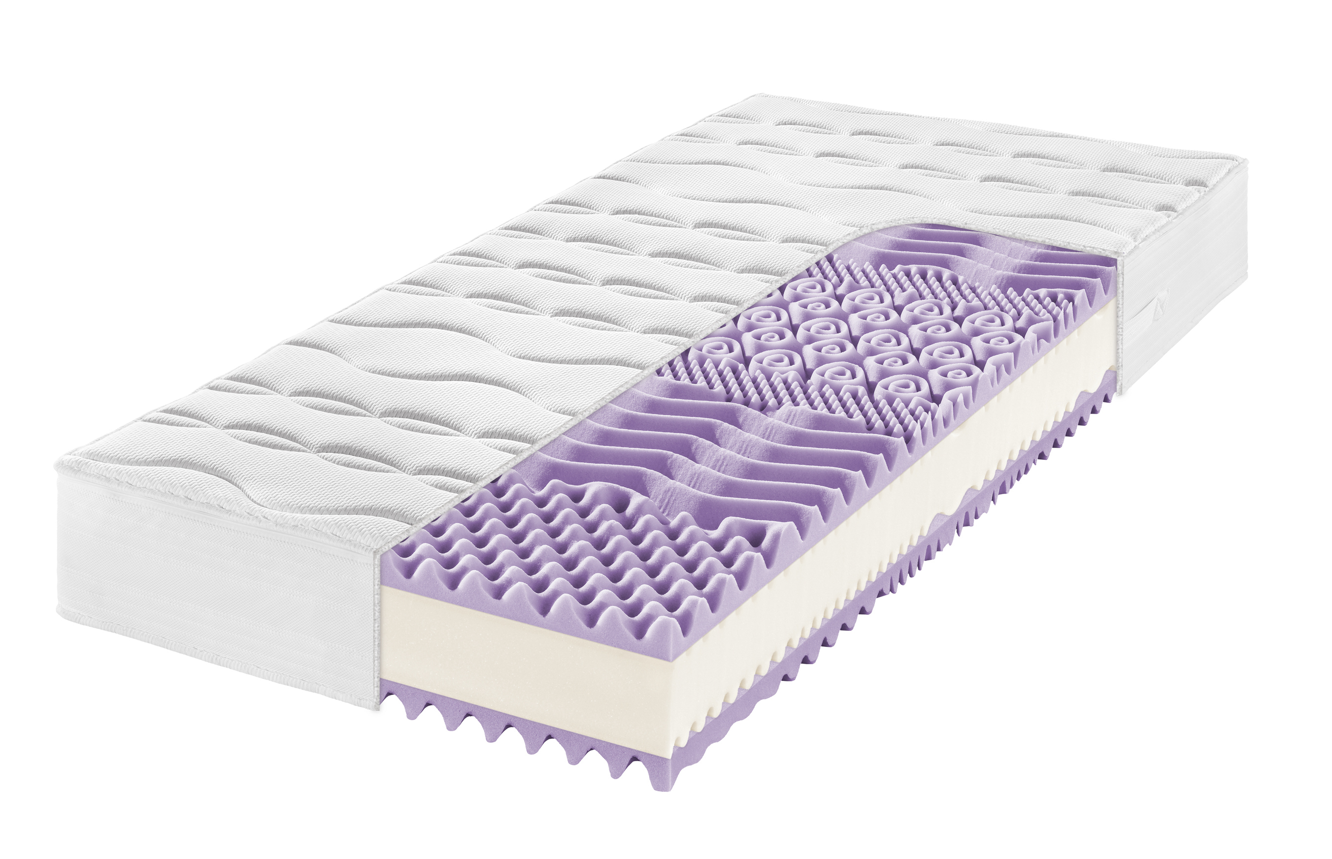 Frankenstolz Matratze Klima KS - 7-Zonen-Pori-cel®-Schaumkern H4