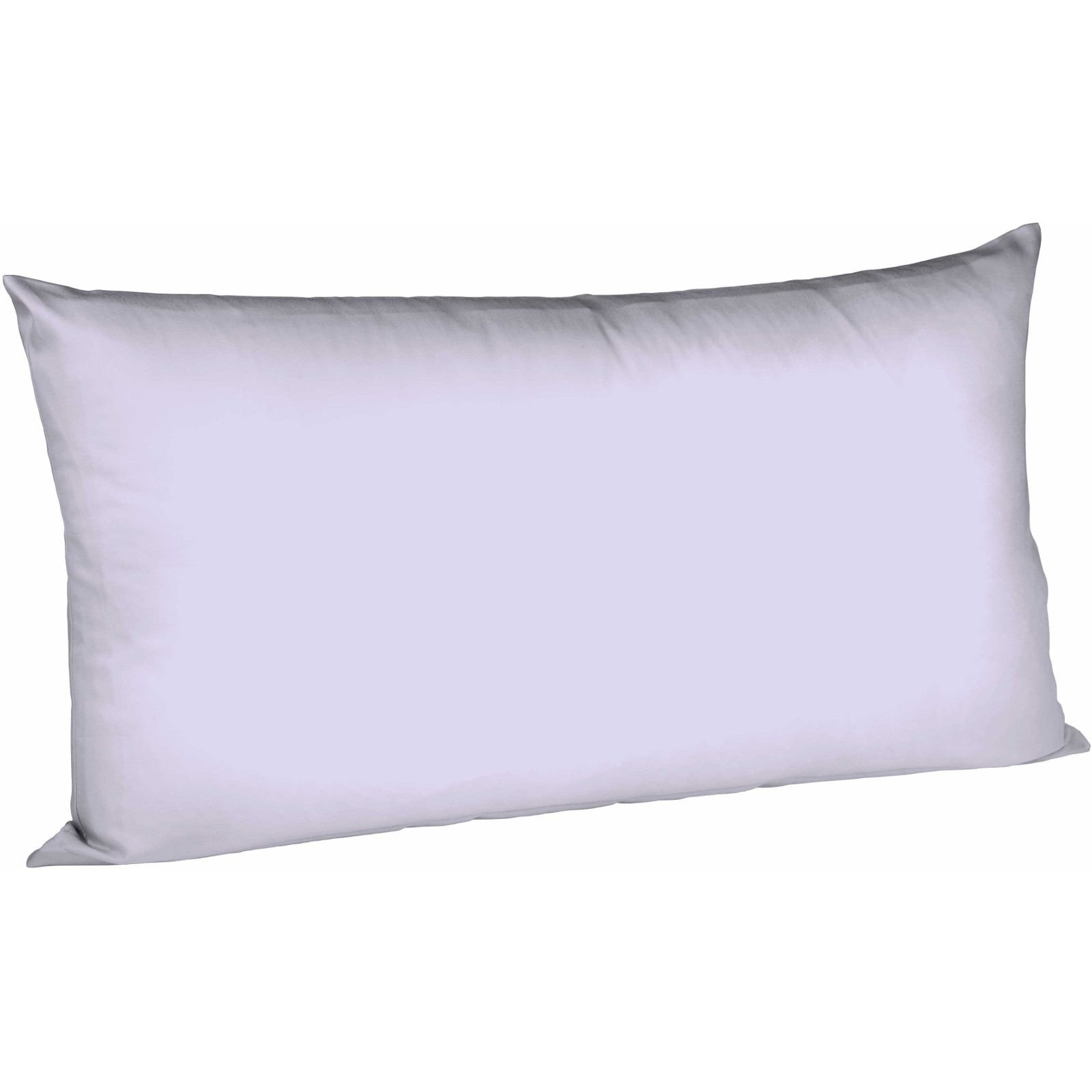 Fleuresse Mako-Satin-Kissenbezug uni colours helllavendel 5014, Größe 40x80cm