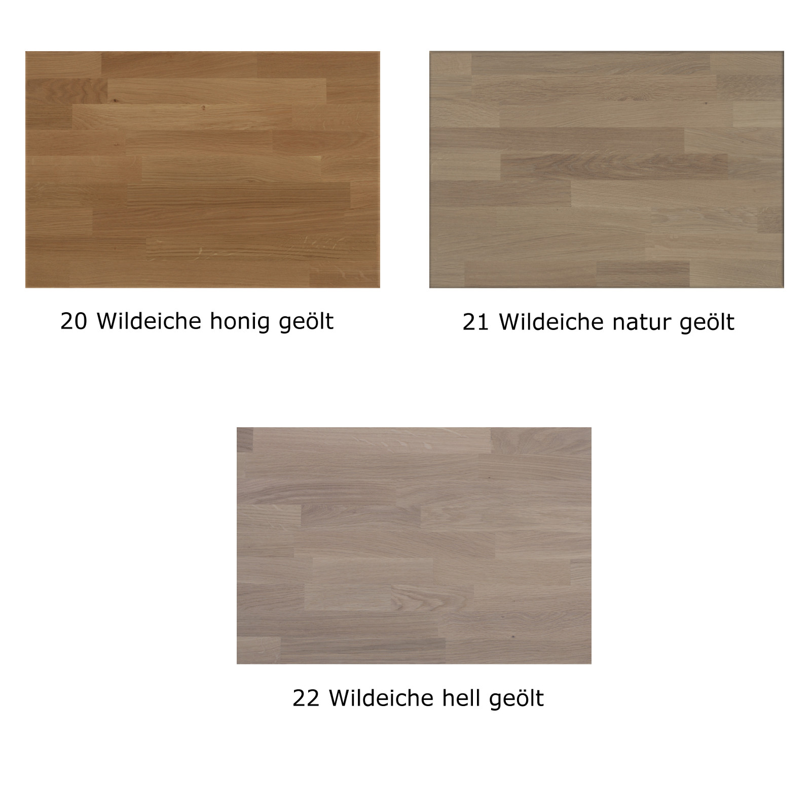 Dico Avantgarde Wildeiche Massivholz Bettrahmen incl. Kopfteil 361.42