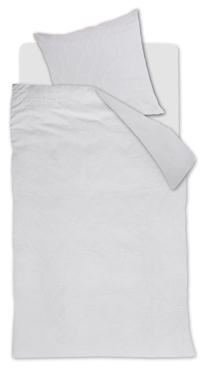 Beddinghouse Bettwäsche Milky White 155 x 220 cm