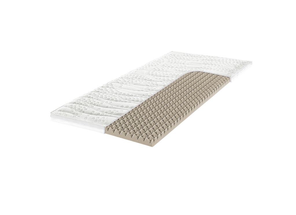 Frankenstolz Pyramedus® Ultra HQR®-Kaltschaumkern-Topper, Größe 80x200 cm