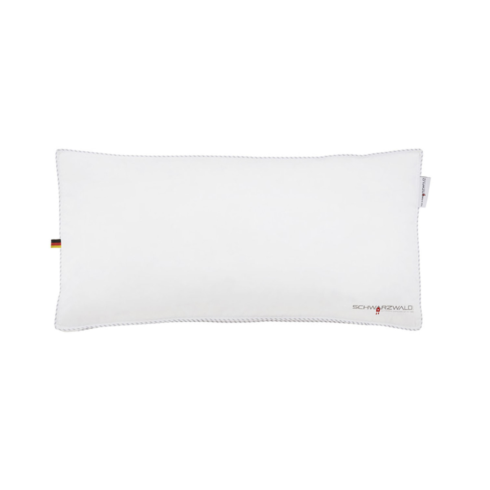 OBB Feder-Daunenkissen Schwarzwald Gitta medium 5 cm Außensteg Größe 40x80 cm