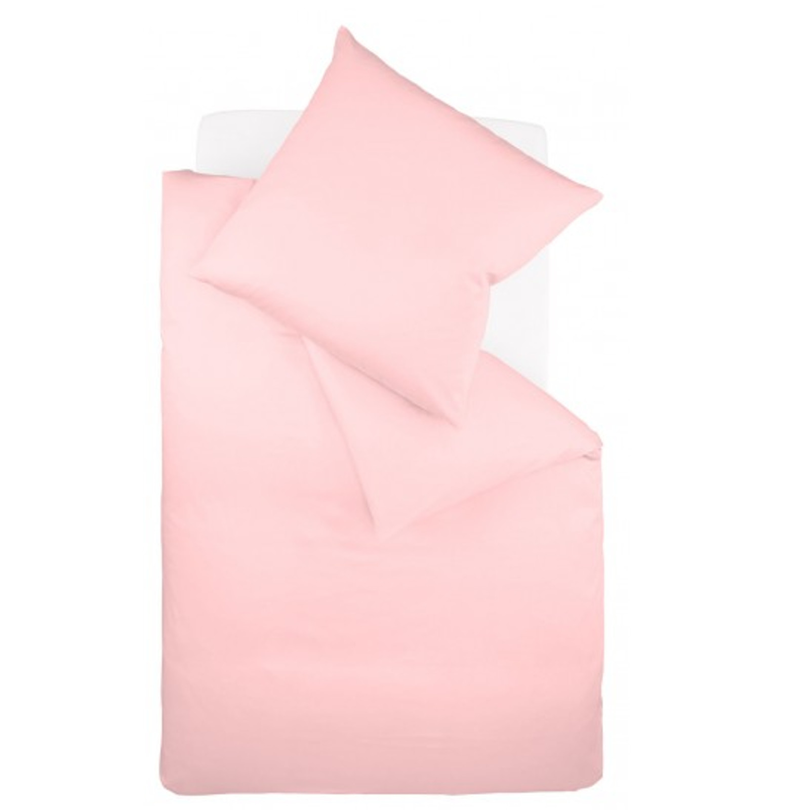 Fleuresse Interlock-Jersey-Bettwäsche colours rose 4040 Größe 155x200 cm