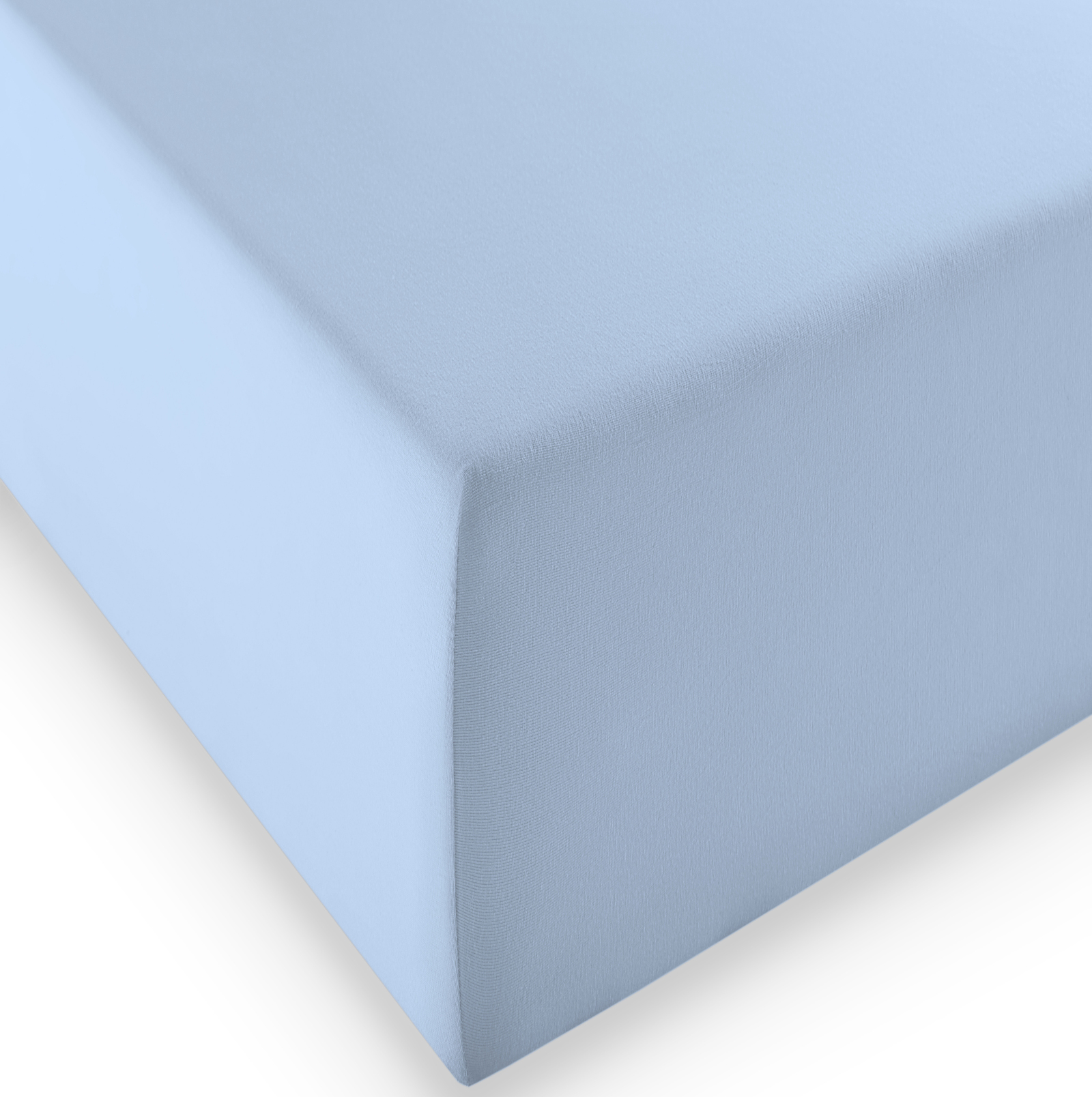 Fleuresse Boxspring- und Wasserbetten Jersey-Spannlaken comfort XL 6056 bleu