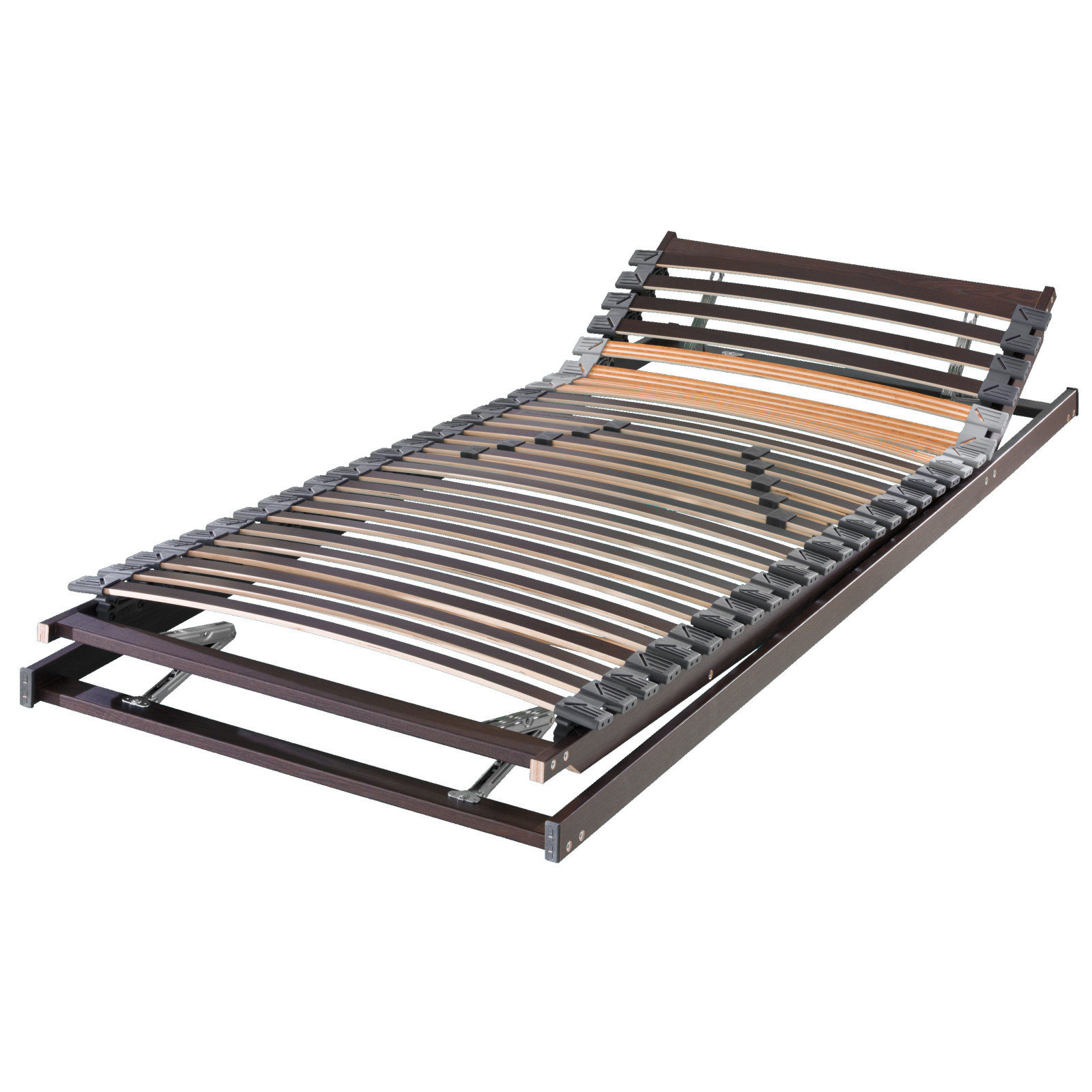 fan Lattenrost Federholzrahmen Elastic Flex KF Kopf- und Fußteil verstellbar