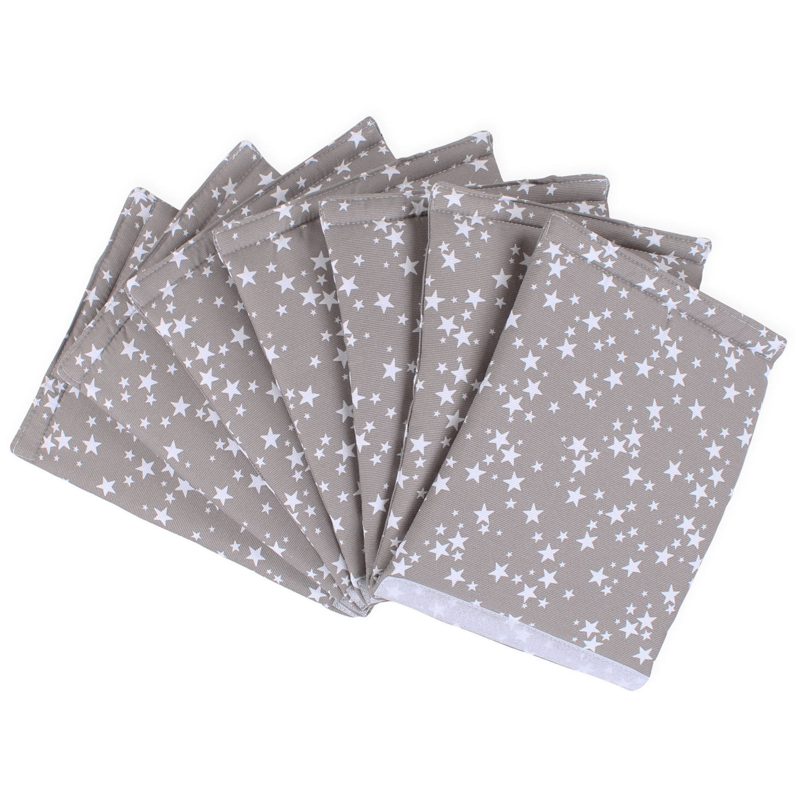 babybay Nestchen Ultrafresh für Maxi, Boxspring, Comfort, taupe Sterne weiß