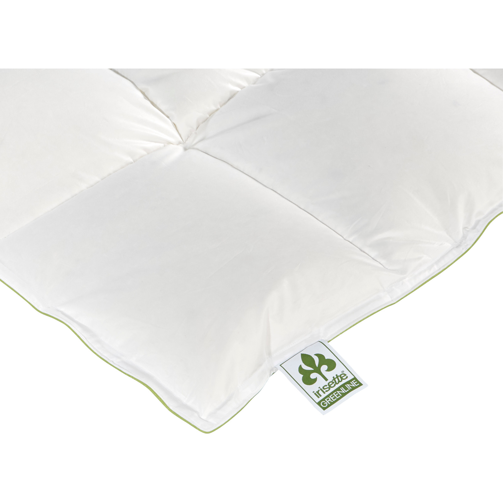 IRISETTE Greenline Ganzjahresdecke 135x200 cm, Kassettendecke medium