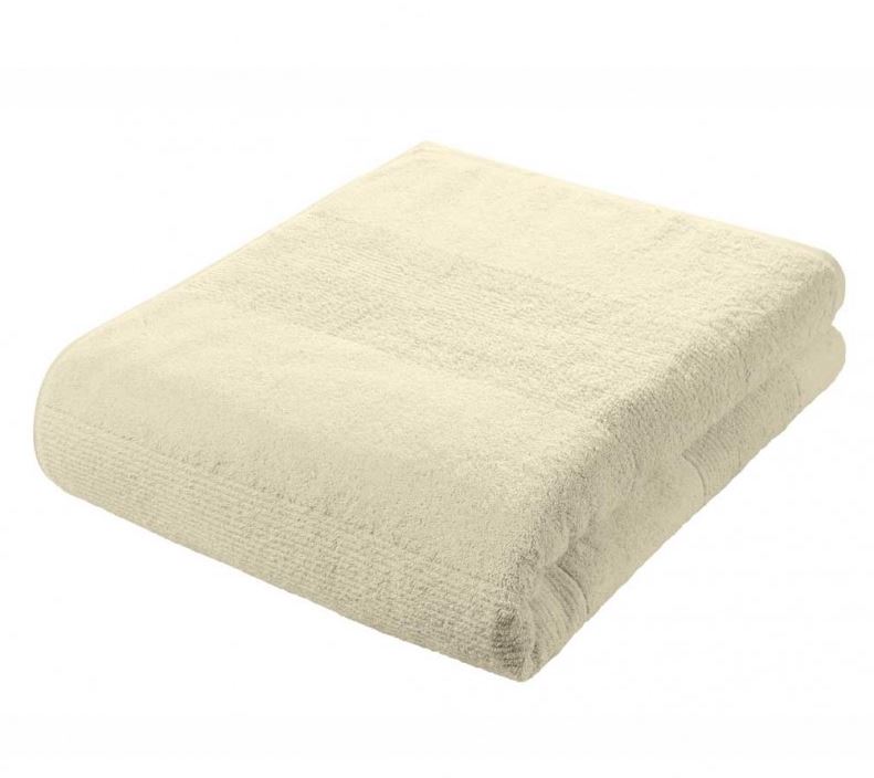 Fleuresse Frottier Liegetuch Größe 90x200 cm, Farbe 7 creme