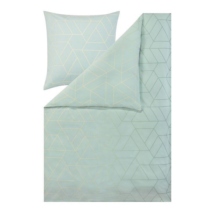 Estella Atelier Samt & Seide (Flanell) Andriano, 155x220 cm+80x80 cm, mint