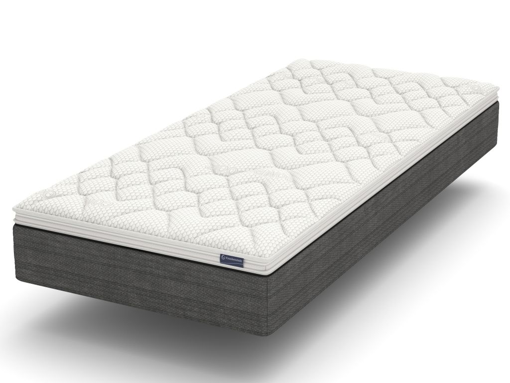 Frankenstolz Thermo Balance T - 100x200 cm H3, 7-Zonen Matratze mit abnehmbarem Topper
