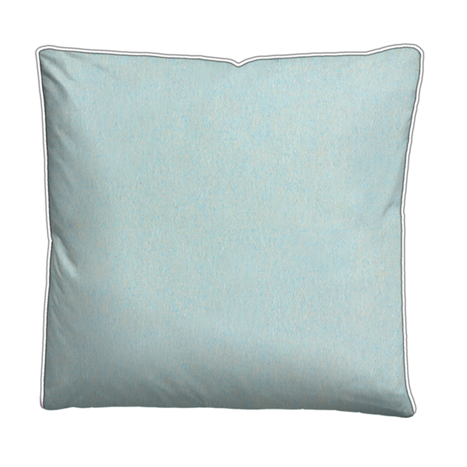 Biberna Melange Flanell-Wendebettwäsche 0840500-222, Größe 155x220 cm, ciel