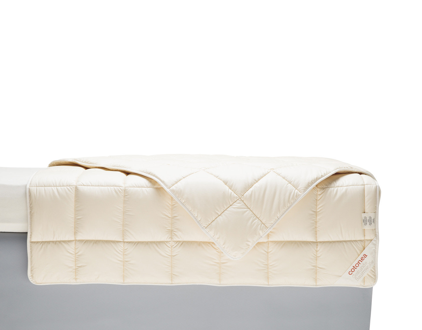 Cotonea Bio Bettdecke Bianca Ganzjahresdecke Größe 135x200 cm