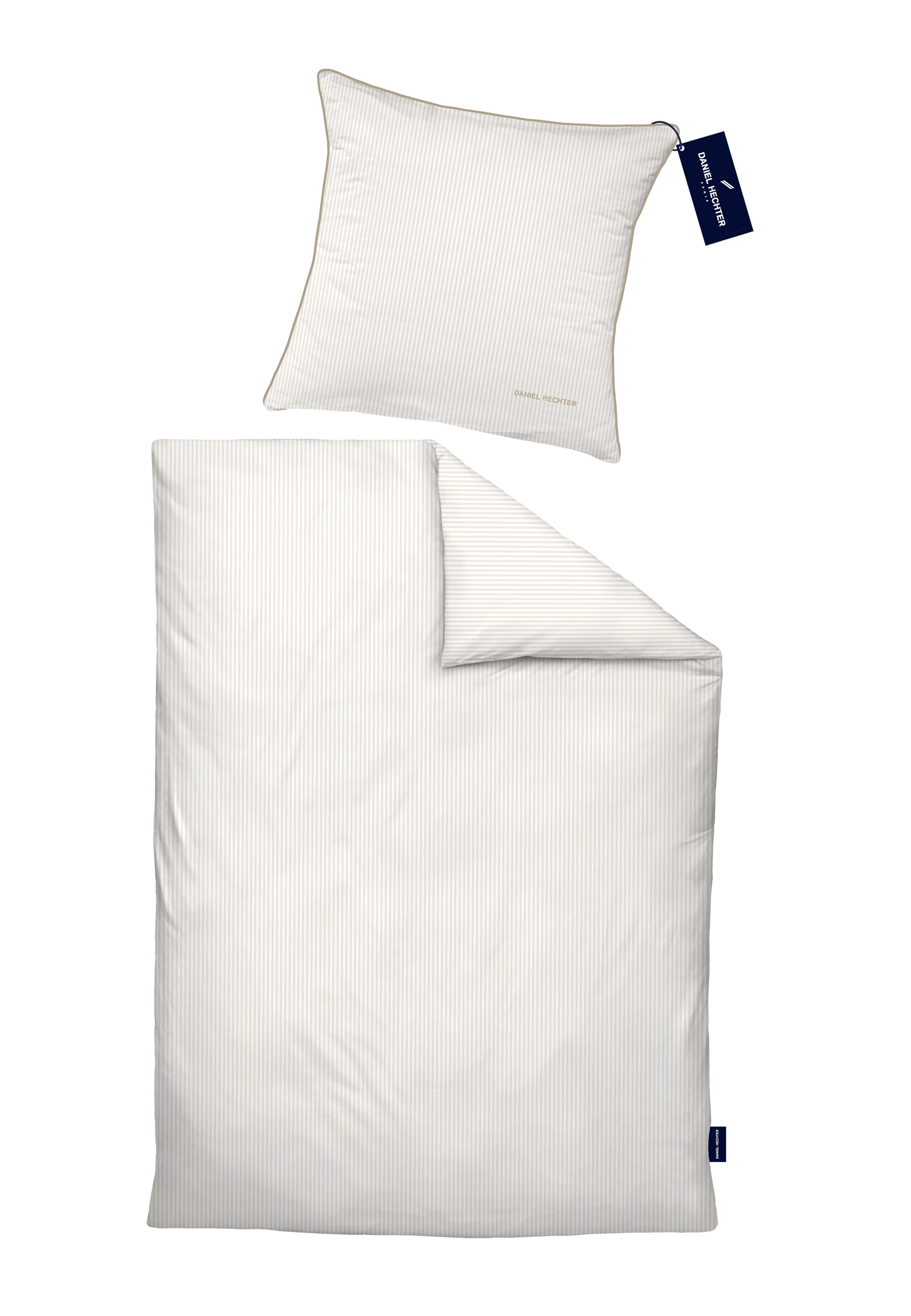 Biberna Satin 135 x 200 cm + 80 x 80 cm, kitt