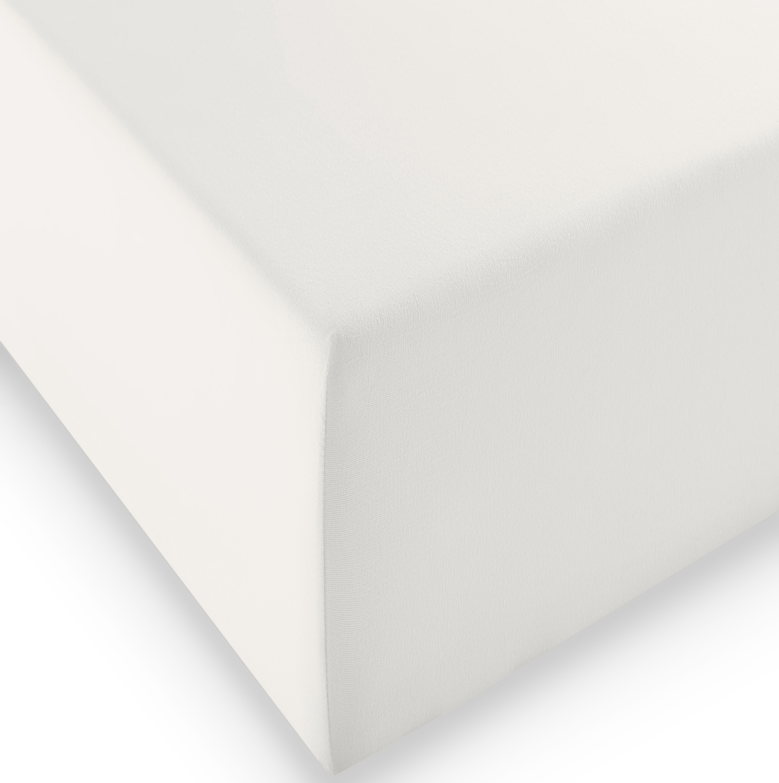 Fleuresse Boxspring- und Wasserbetten Jersey-Spannlaken comfort XL, naturweiß