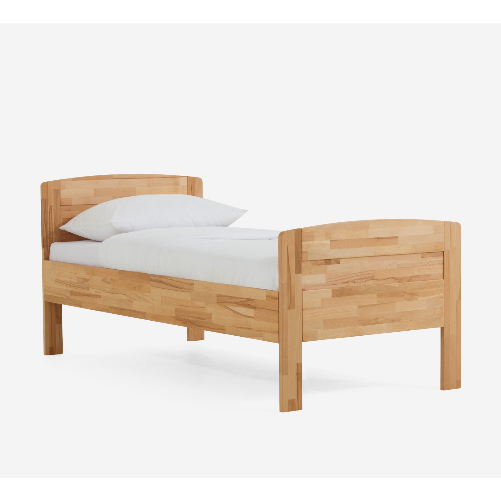 Dico Wildeiche Massivholz Komfortbett Seniorenbett 430.00, Wildeiche honig geölt