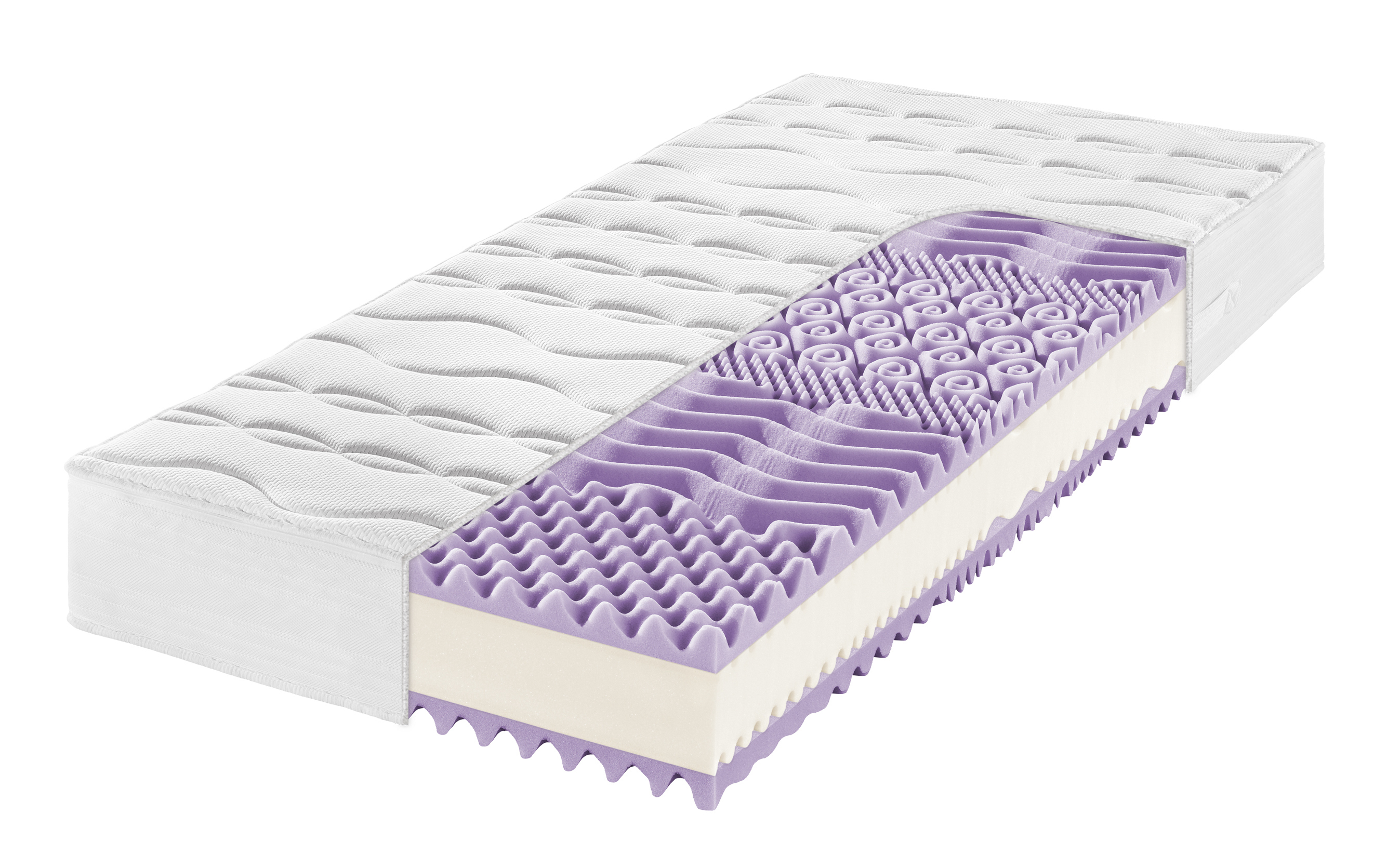 Frankenstolz Matratze Allergo KS - 7-Zonen-Pori-cel®-Schaumkern H4