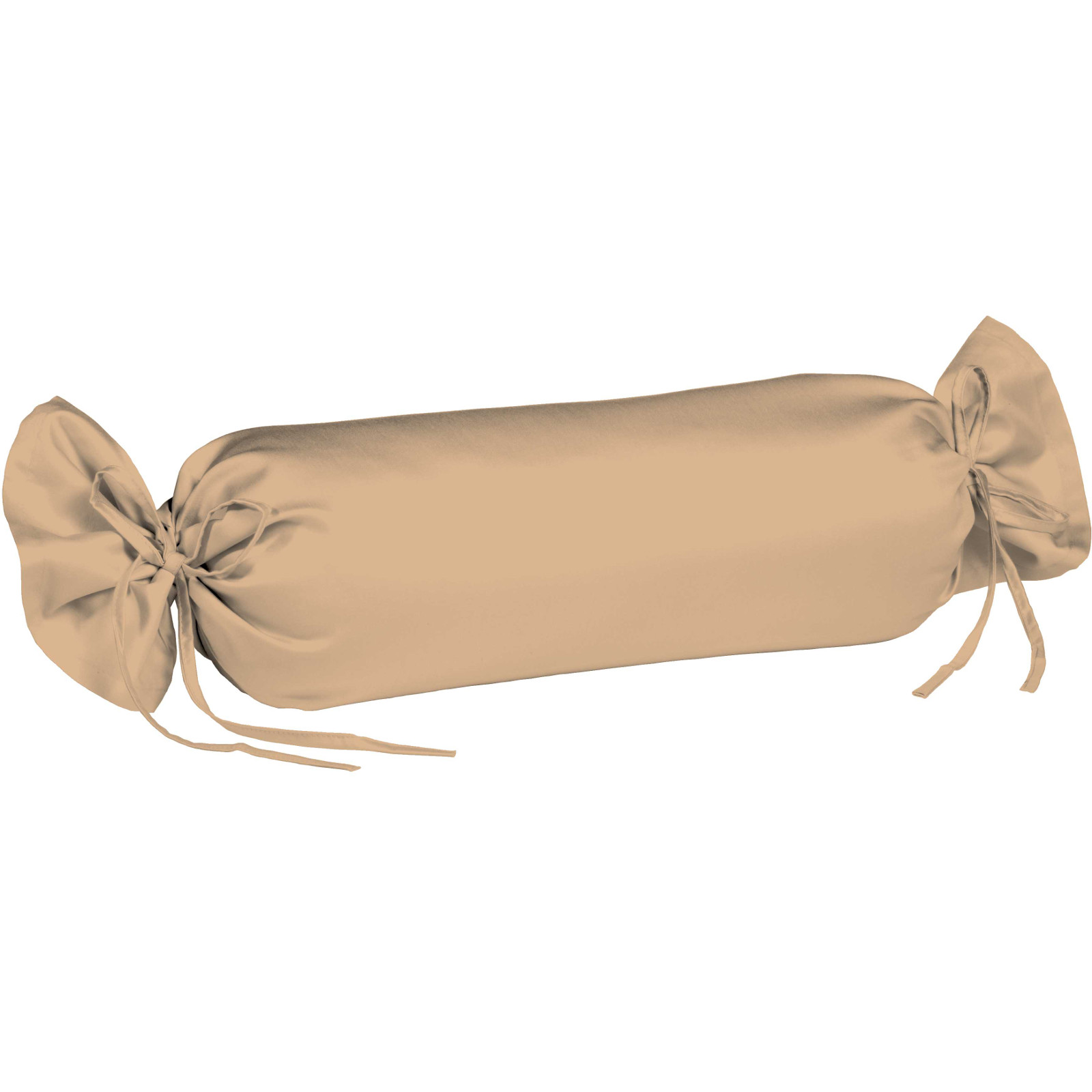 Fleuresse Mako-Satin-Kissenbezug uni colours sand 4033