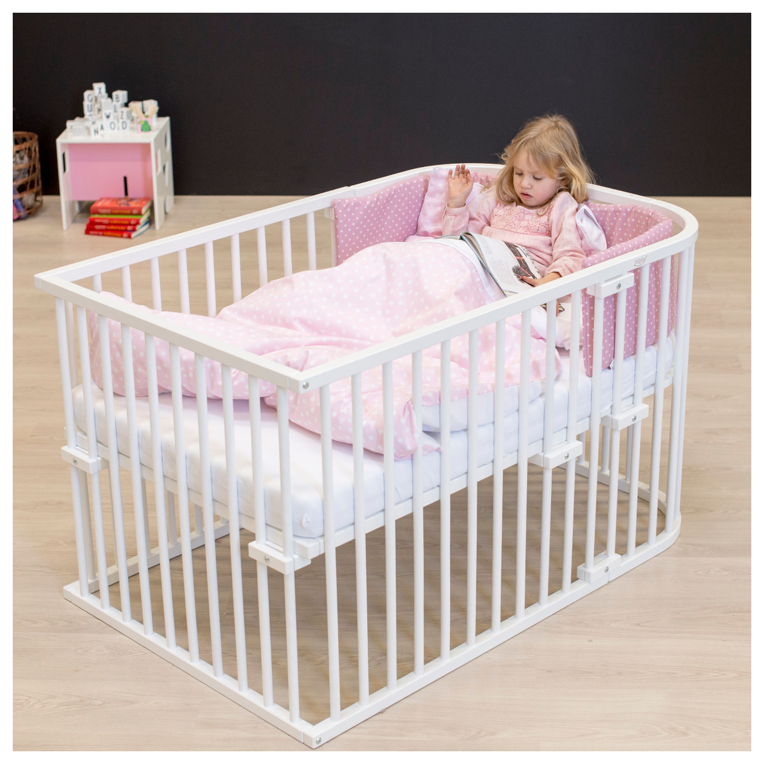 babybay Matratze Klima extraluftig passend für Modell Kinderbett-Umbausatz Original