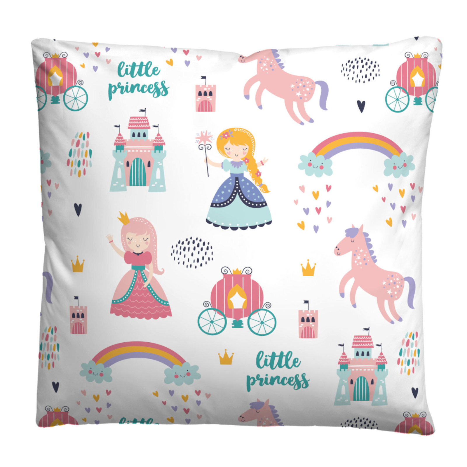 Biberna Feinbiber Bettwäsche Little Princess Größe 135x200 cm 80x80 cm