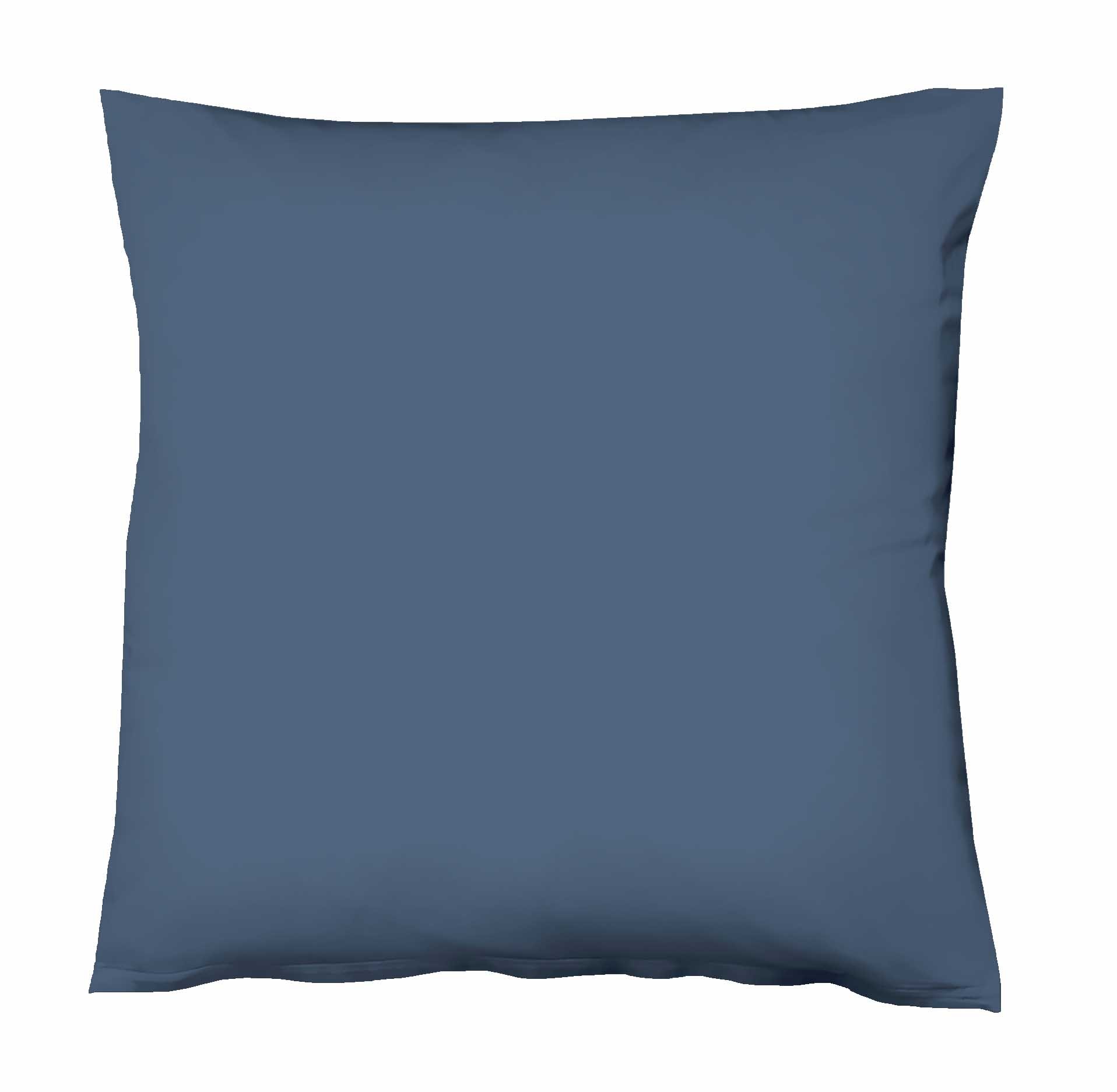 Fleuresse Mako-Satin-Bettwäsche Colours, denim