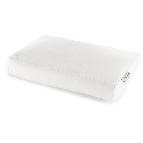 Theraline Pearlfusion Schlaf- und Nackenstützkissen 55x32x14 cm incl. Bezug weiß