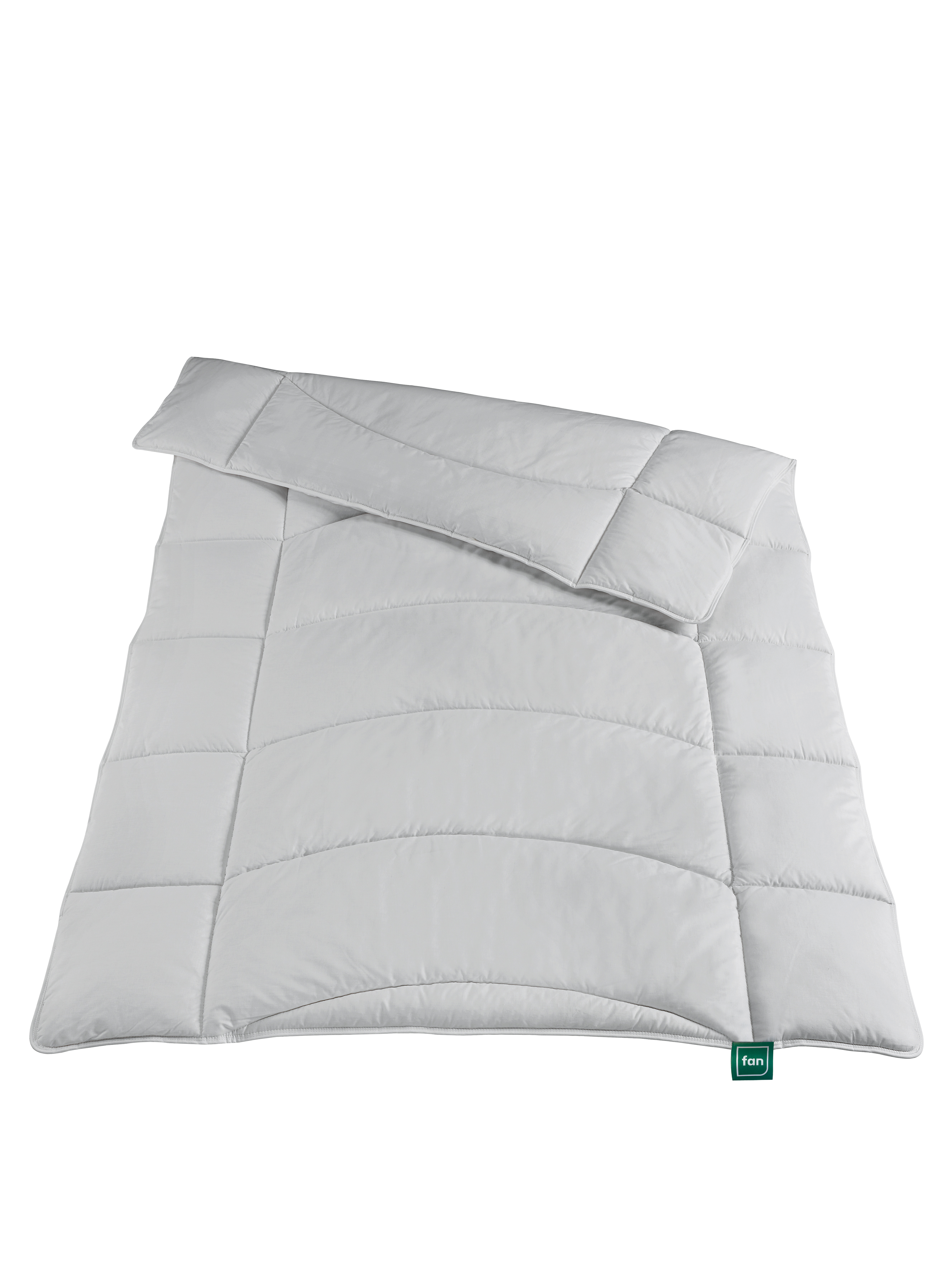 Alea by fan - Steppbett mit Hohlfaser Dacron® Aktivkohle-Füllung, 200 x 200 cm