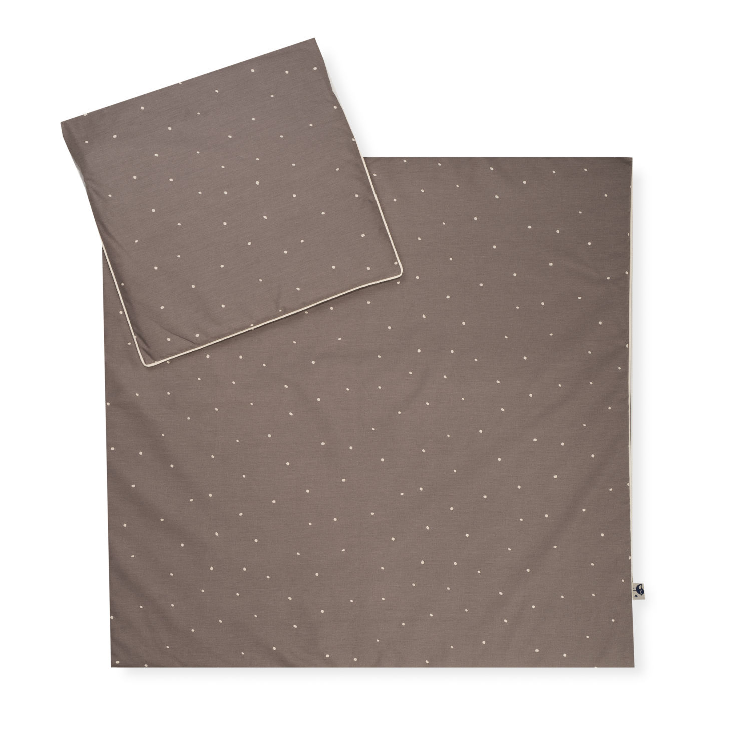 Zöllner Baby-Bettwäsche Organic Wild Dots 80x80 cm + 35x40 cmBio-Baumwolle