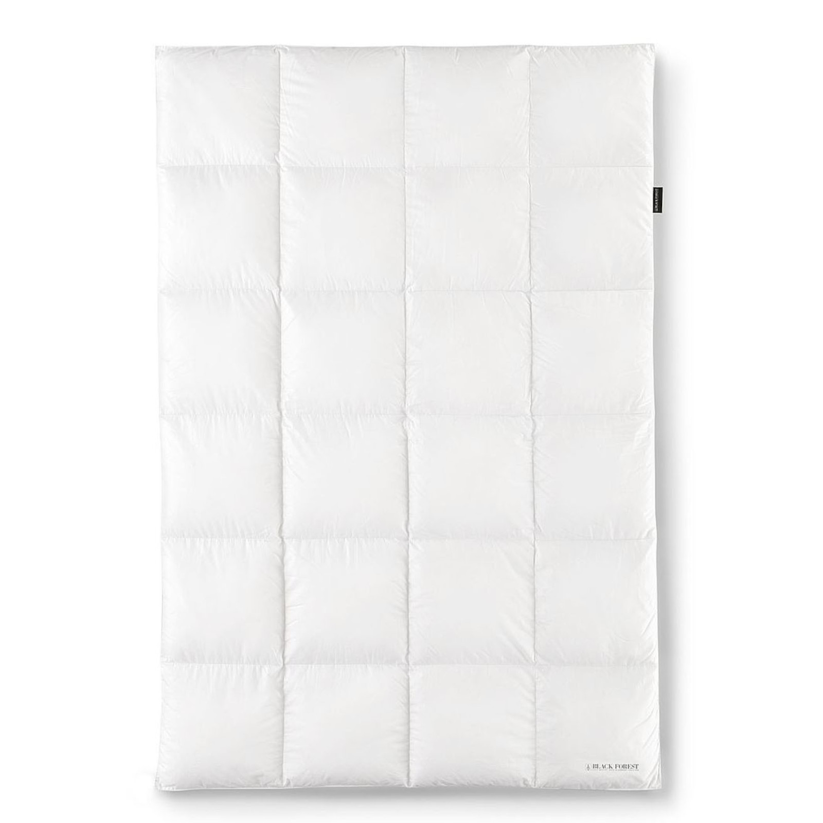 OBB Black Forest Winterdecke Birta 200x200 cm, Gänsedaunen-Duodecke körpergerechte Steppung