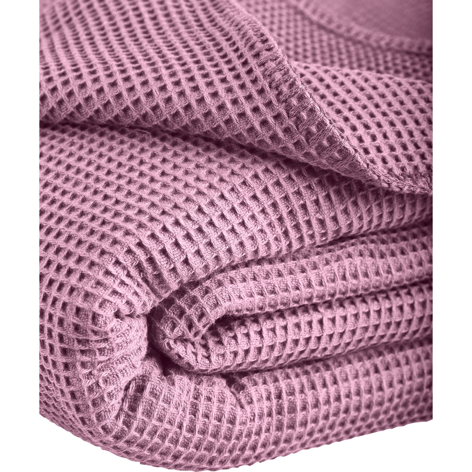 Kneer la Diva Pique Decke Qualität 91 Farbe rosé Größe 150x210 cm Kuscheldecke