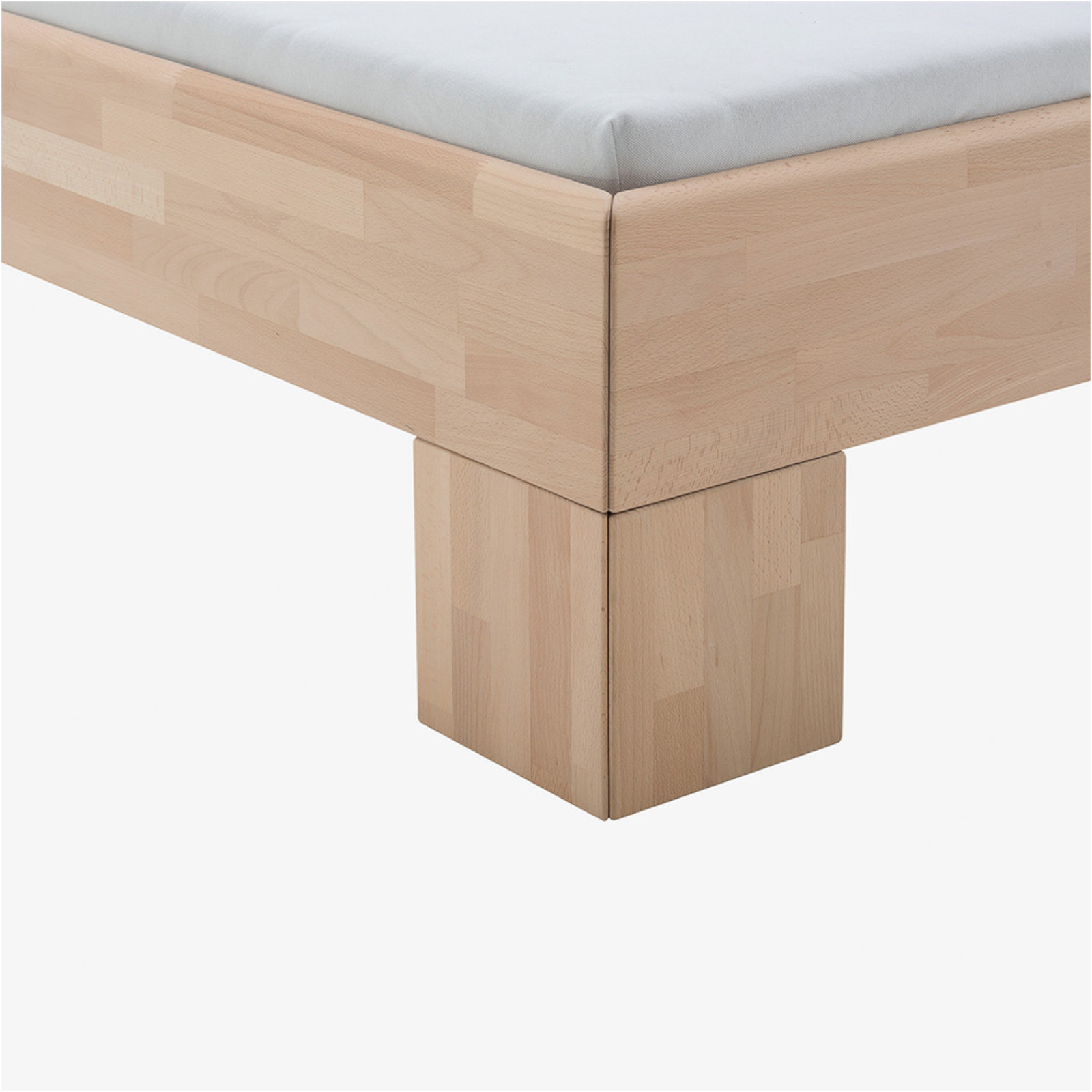 Dico Avantgarde Wildeiche Massivholz Bettrahmen incl. Kopfteil 361.46