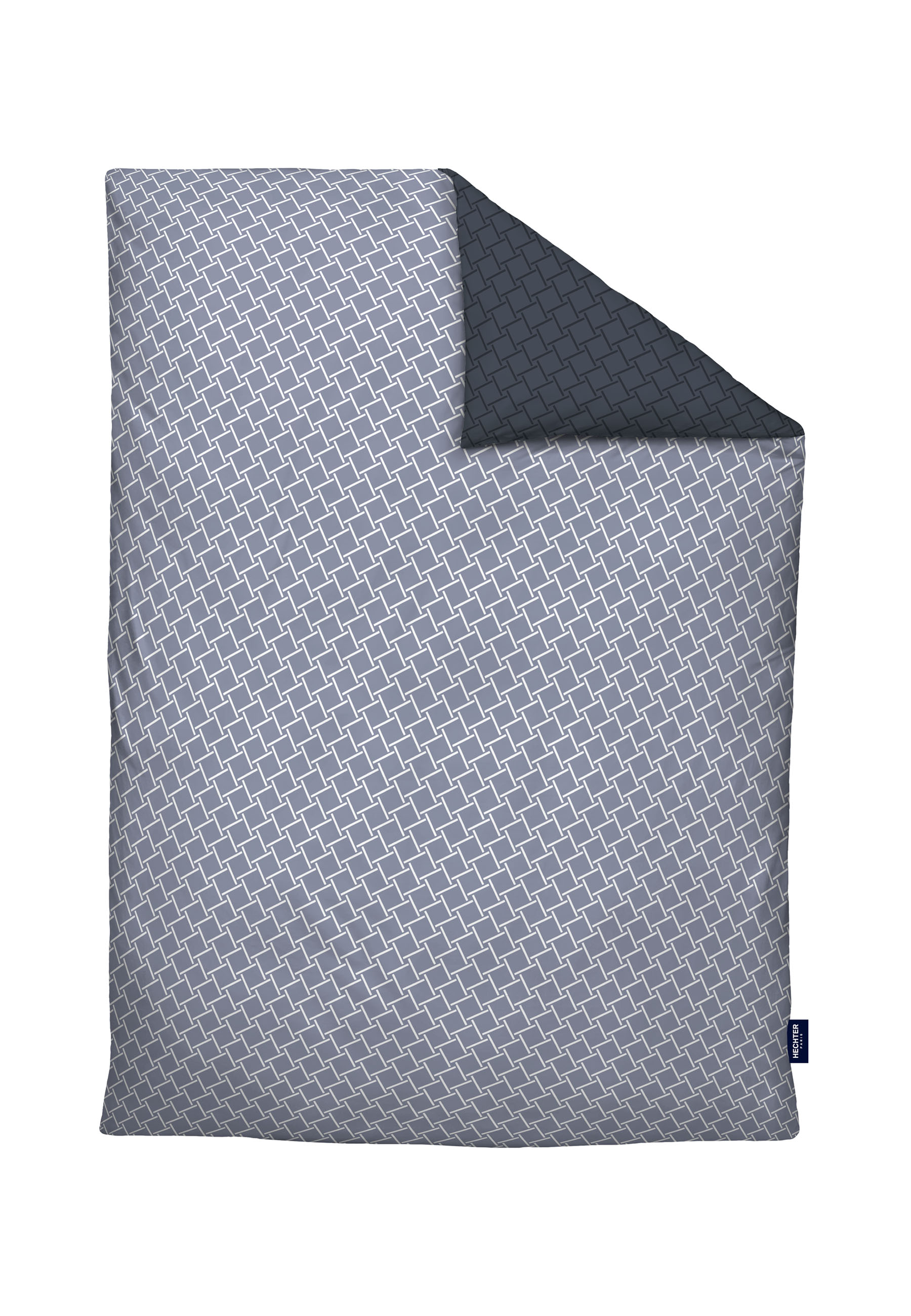 Biberna Satin 135 x 200 cm + 80 x 80 cm, marine