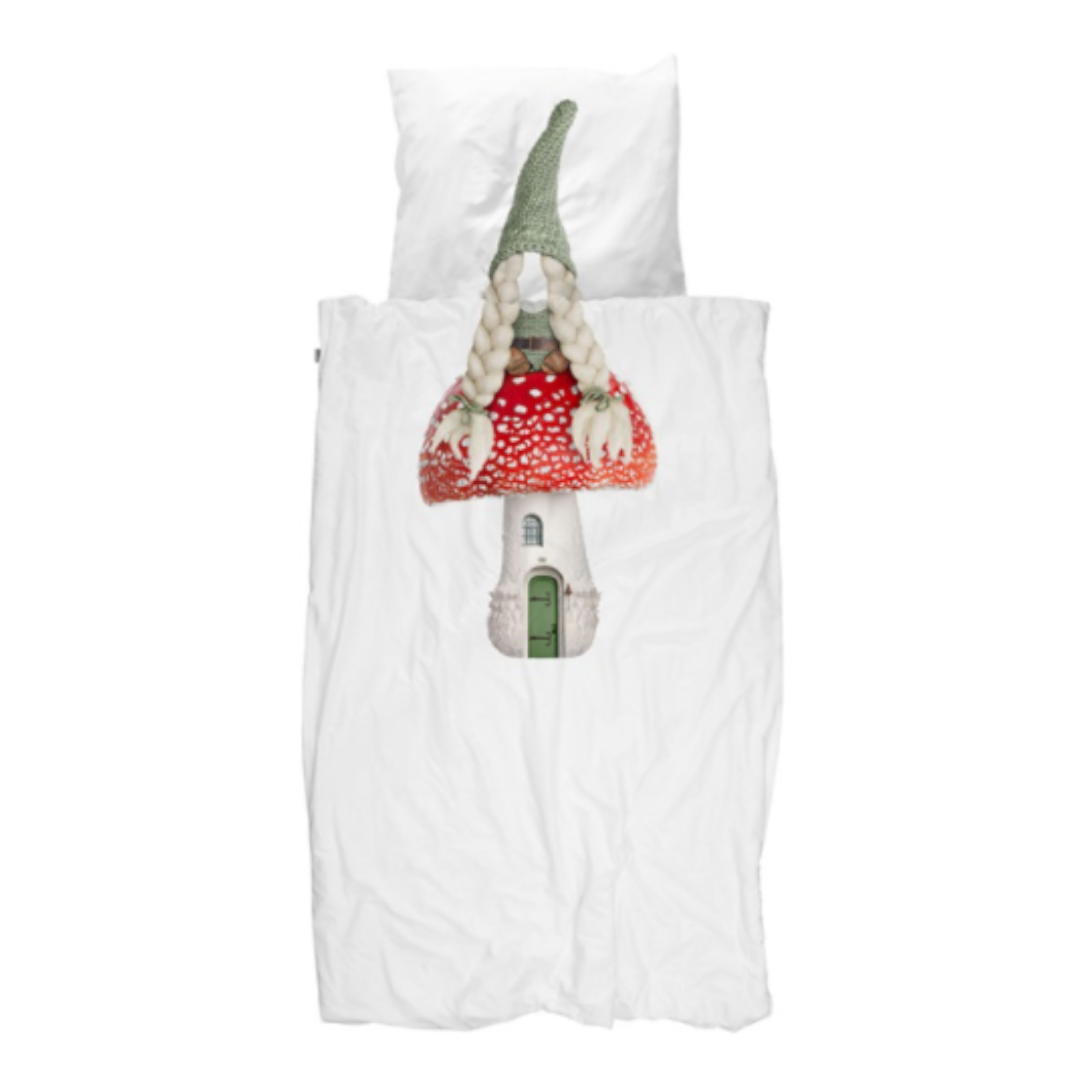 Snurk Bettwäsche Gnome Homegirl Größe 135x200/80x80 cm