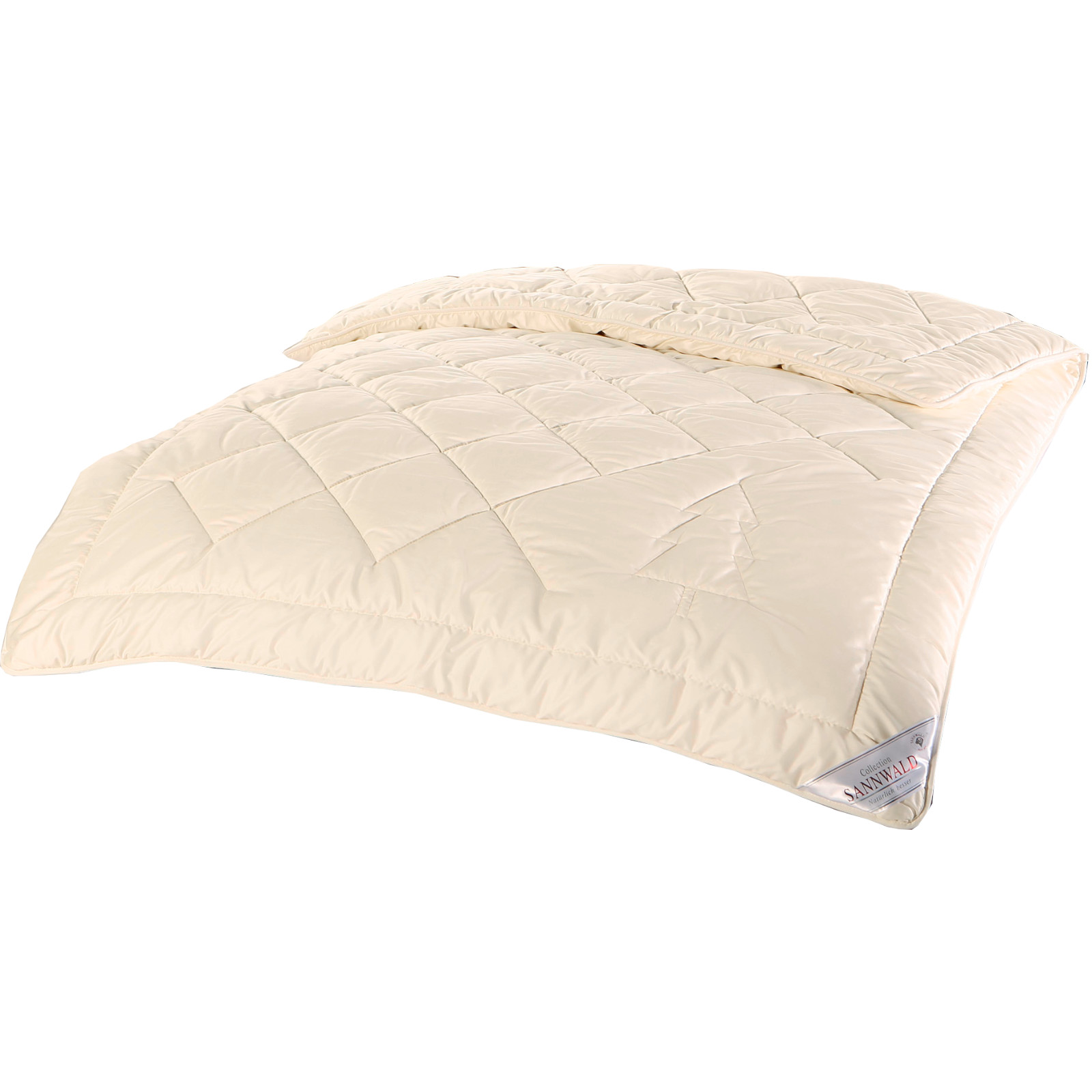 Sannwald Alpentraum 135x200 cm Sommerdecke,  Leicht-Steppbett