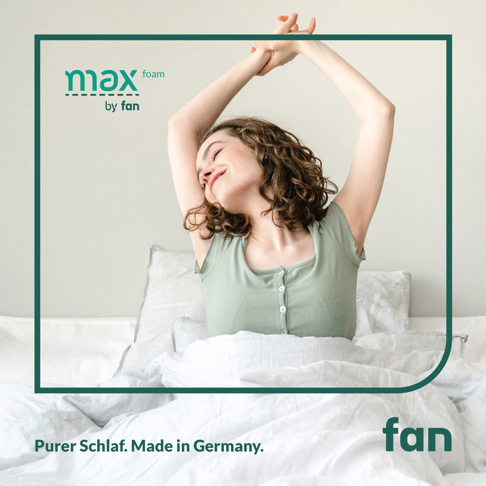 fan max Foam 90x200 cm Komfortschaum-Matratze (nicht mehr originalverpackt/Ausstellungsstück)