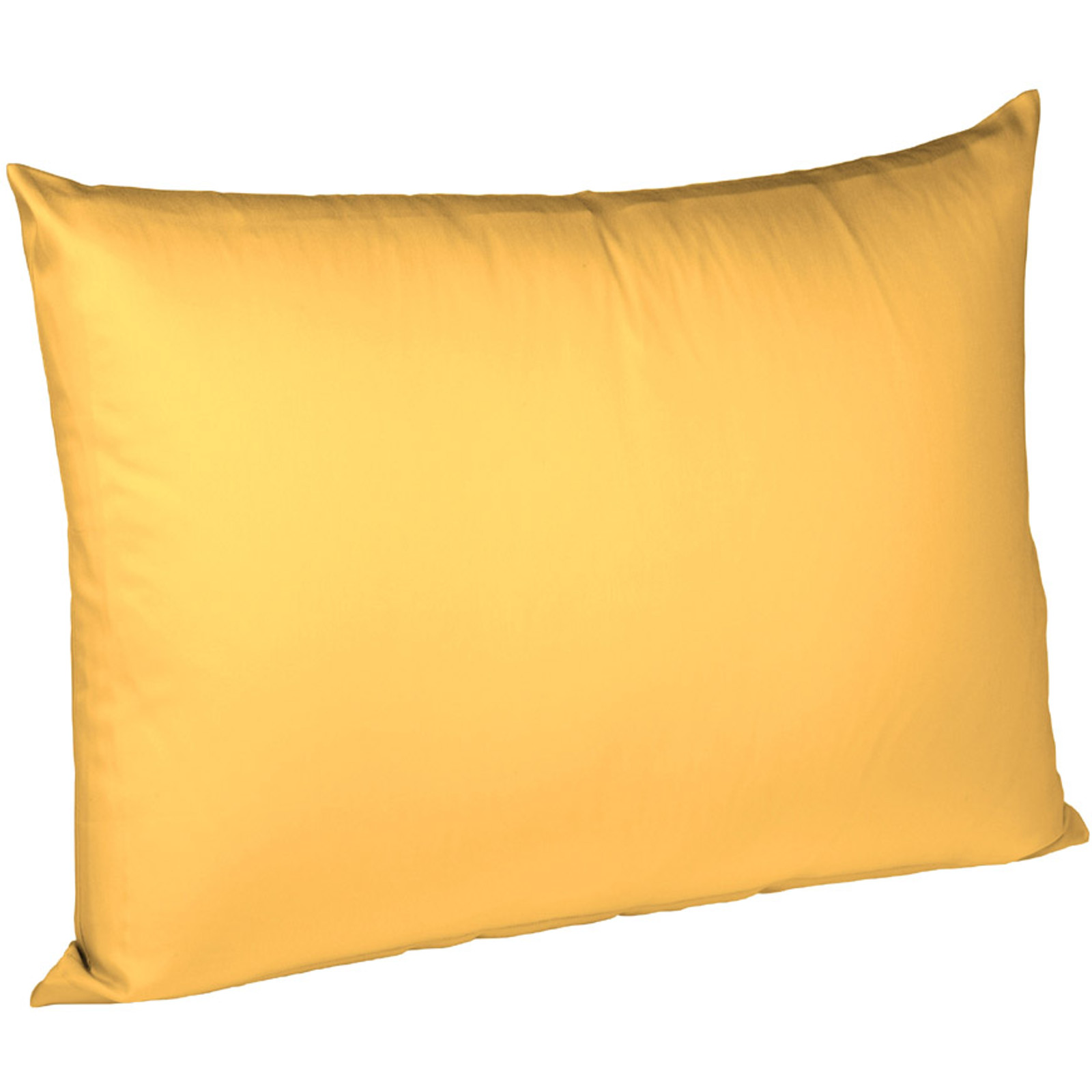 Fleuresse Interlock-Jersey-Kissenbezug uni colours sonne 2349