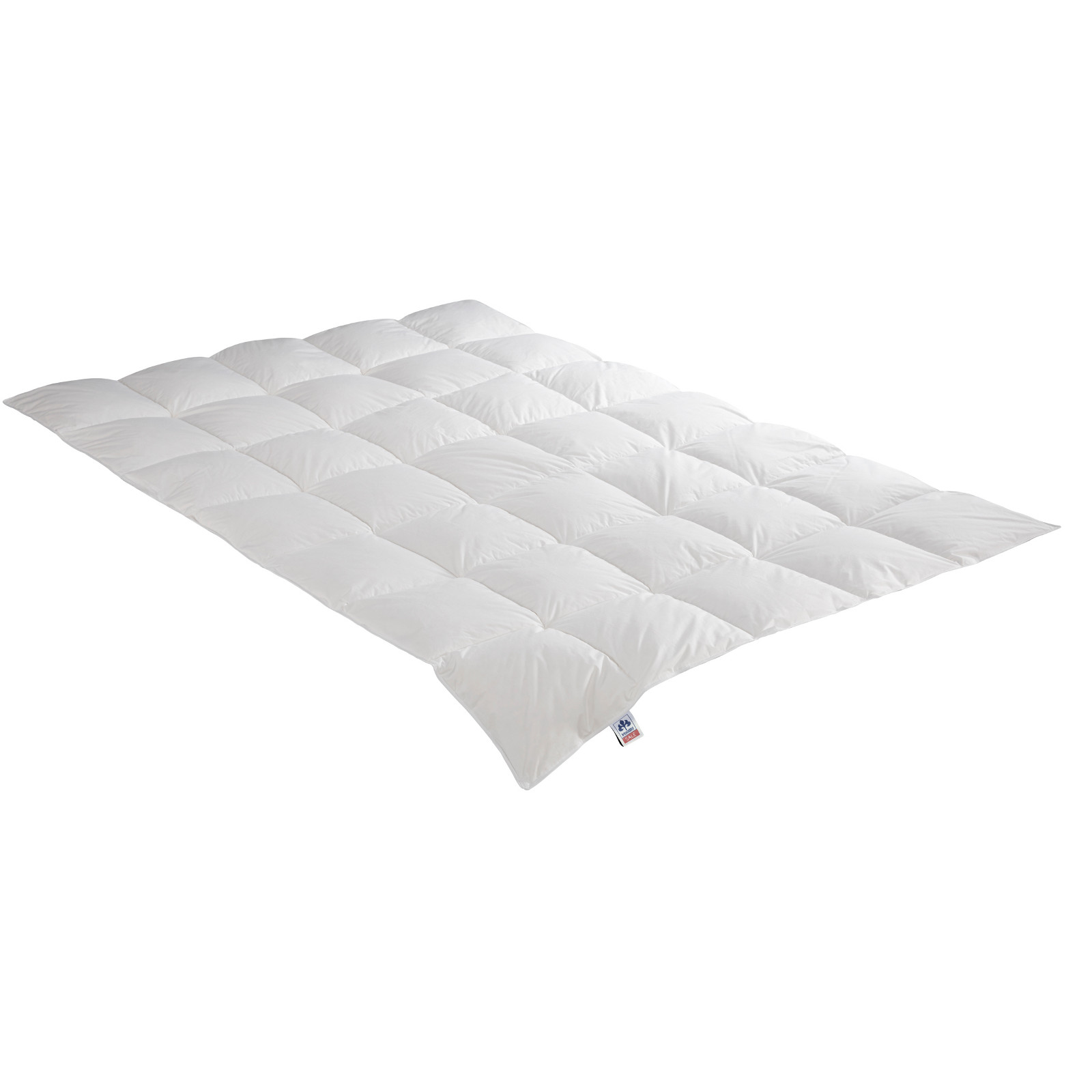 IRISETTE Daunensteppbett Nora medium Größe 155x220 cm Ganzjahresdecke