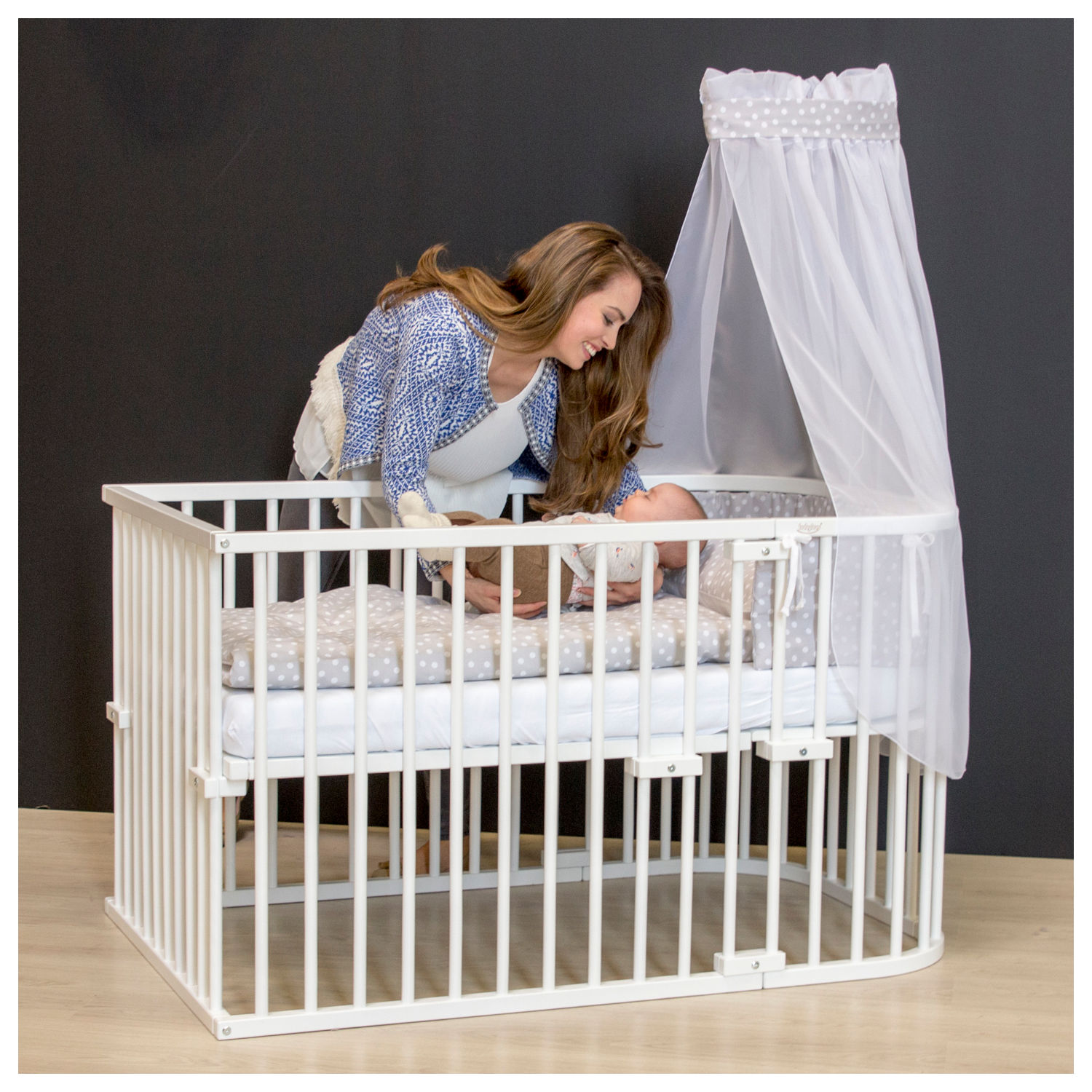 babybay Matratze Klima extraluftig passend für Modell Kinderbett-Umbausatz Original