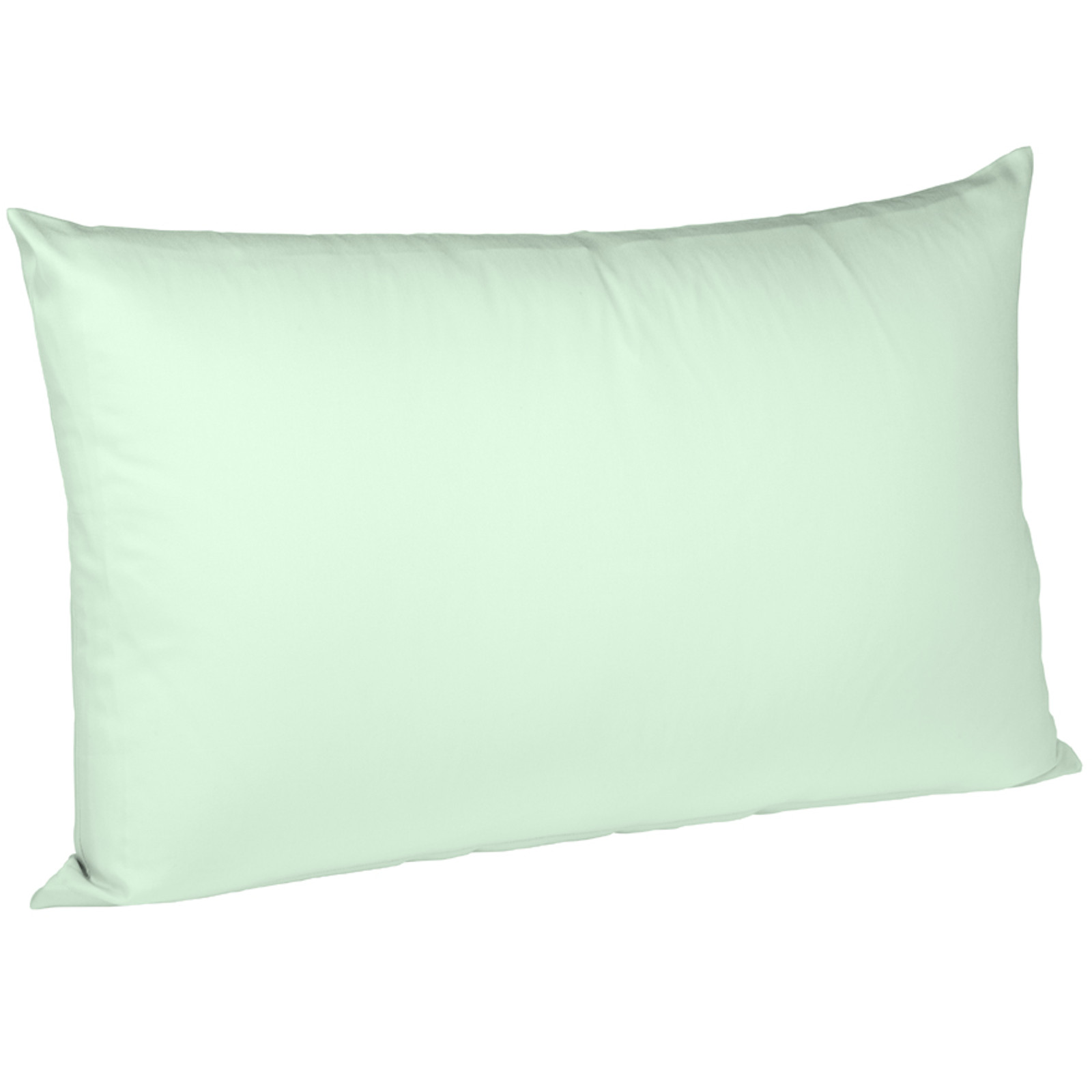 Fleuresse Interlock-Jersey-Kissenbezug uni colours pastellgrün 7059