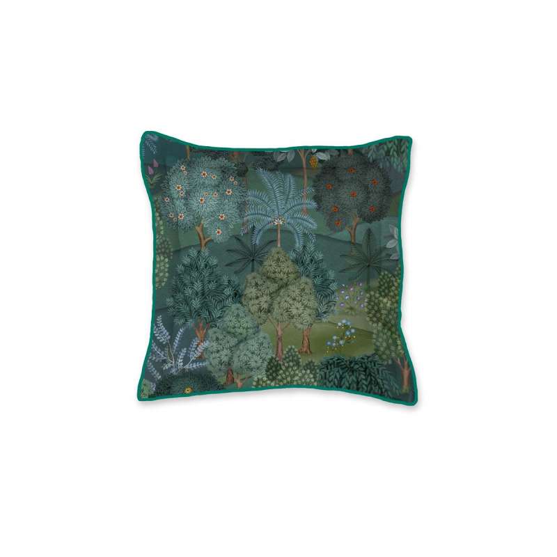 PiP Jardin de noche quadratisches Kissen dunkelblau 45 x 45 cm