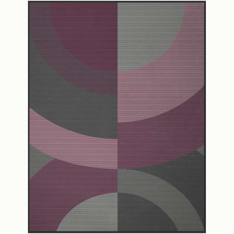 Biederlack Wohndecke Hartford Größe 150x200 cm Burgundy Plaid